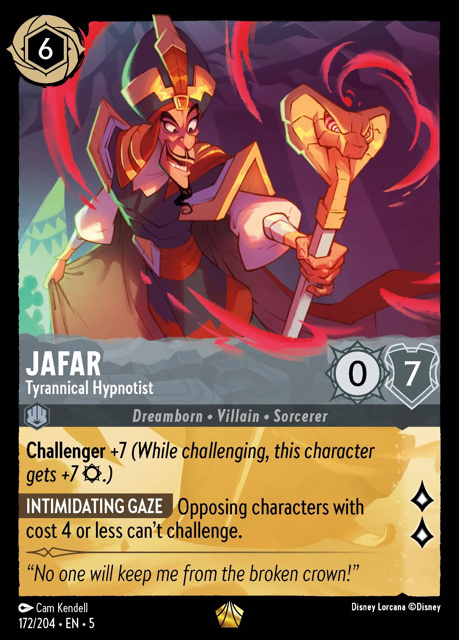 Jafar - Tyrannical Hypnotist (005-172)