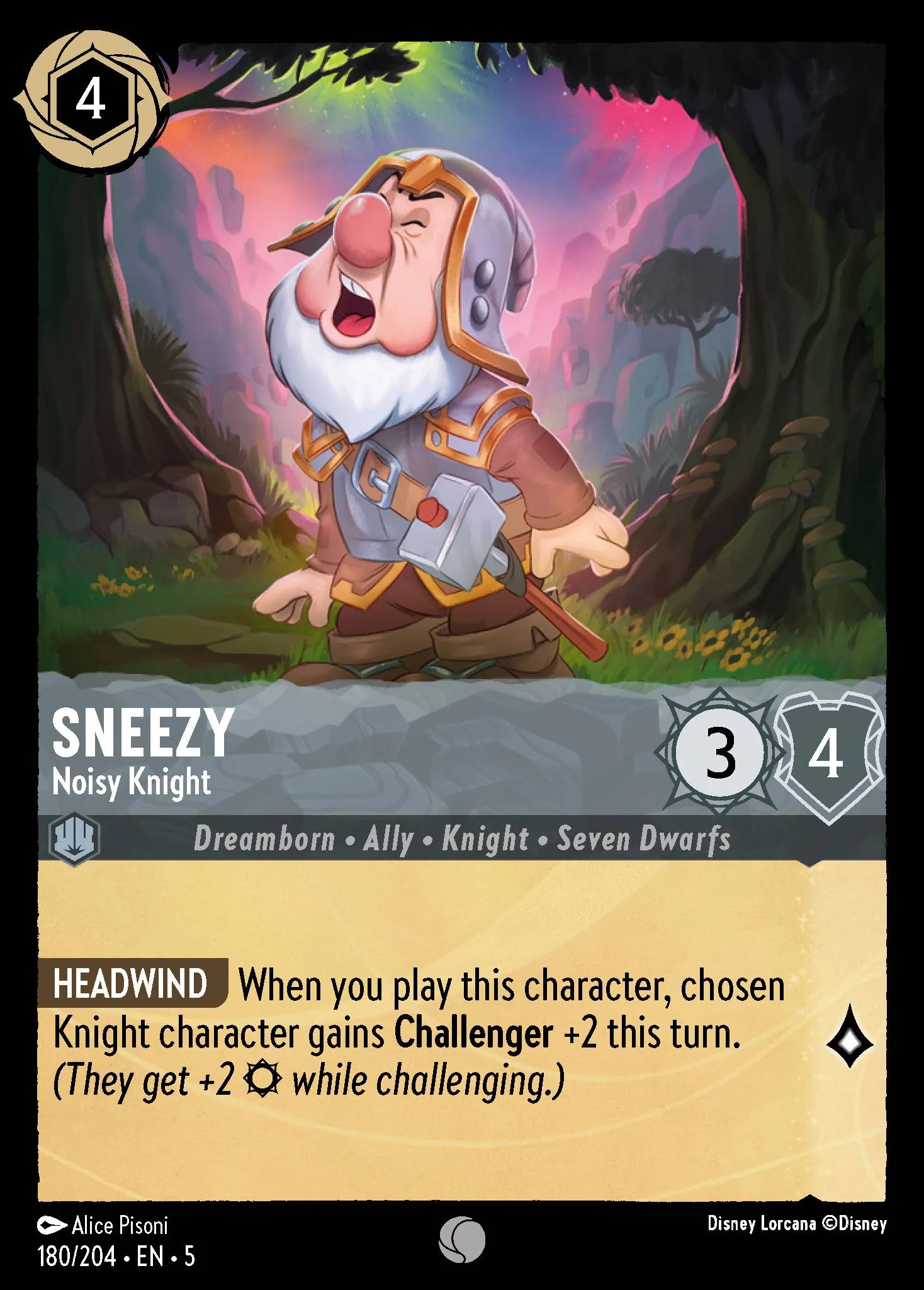 Sneezy - Noisy Knight (005-180)
