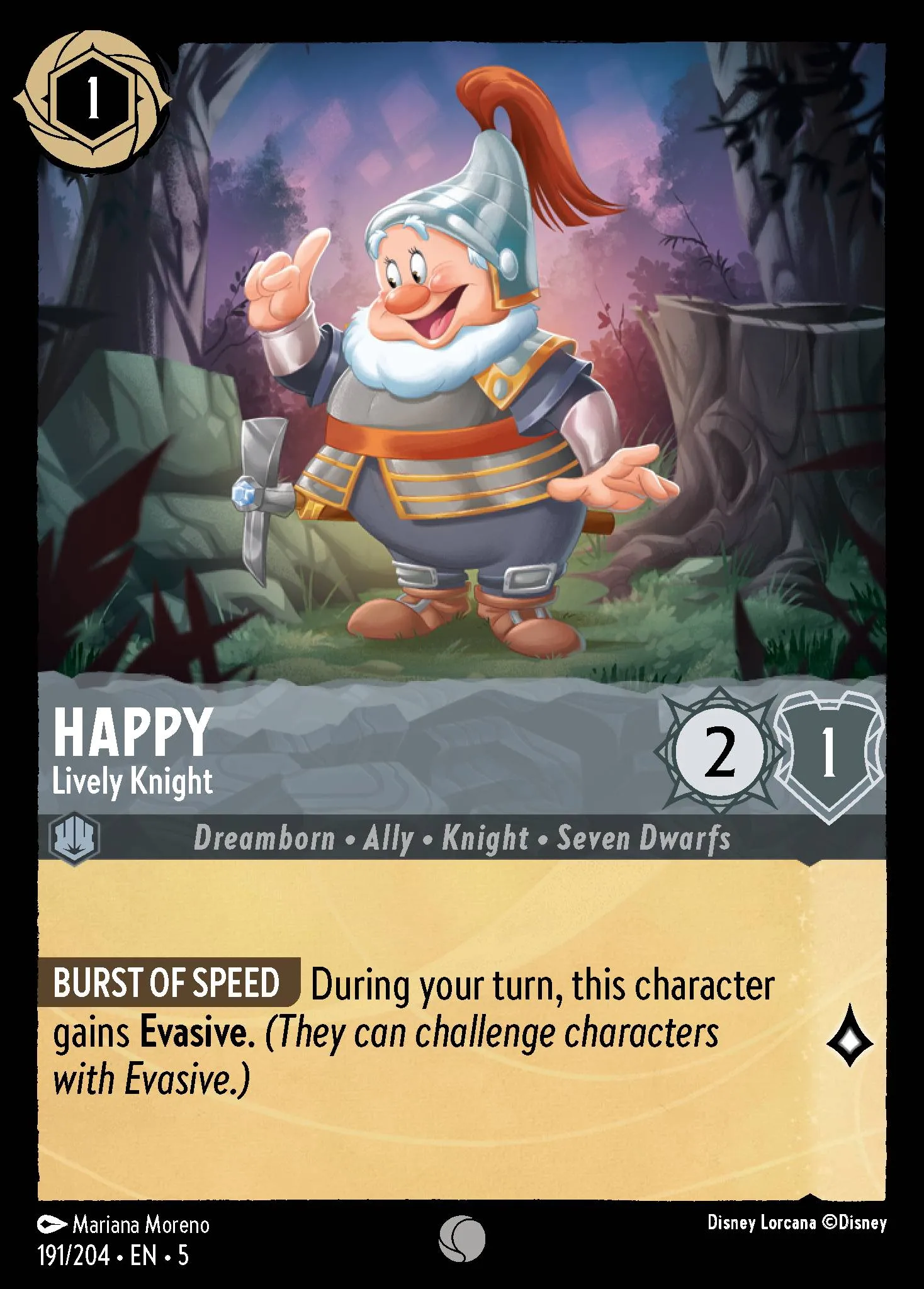 Happy - Lively Knight (005-191)