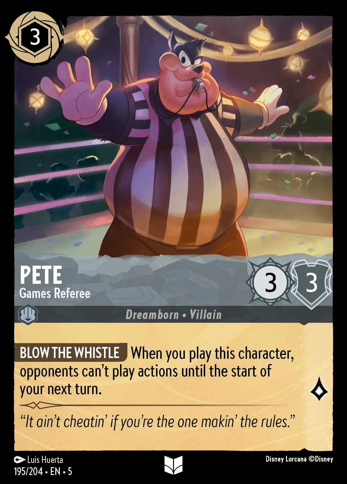 Pete - Games Referee (005-195)