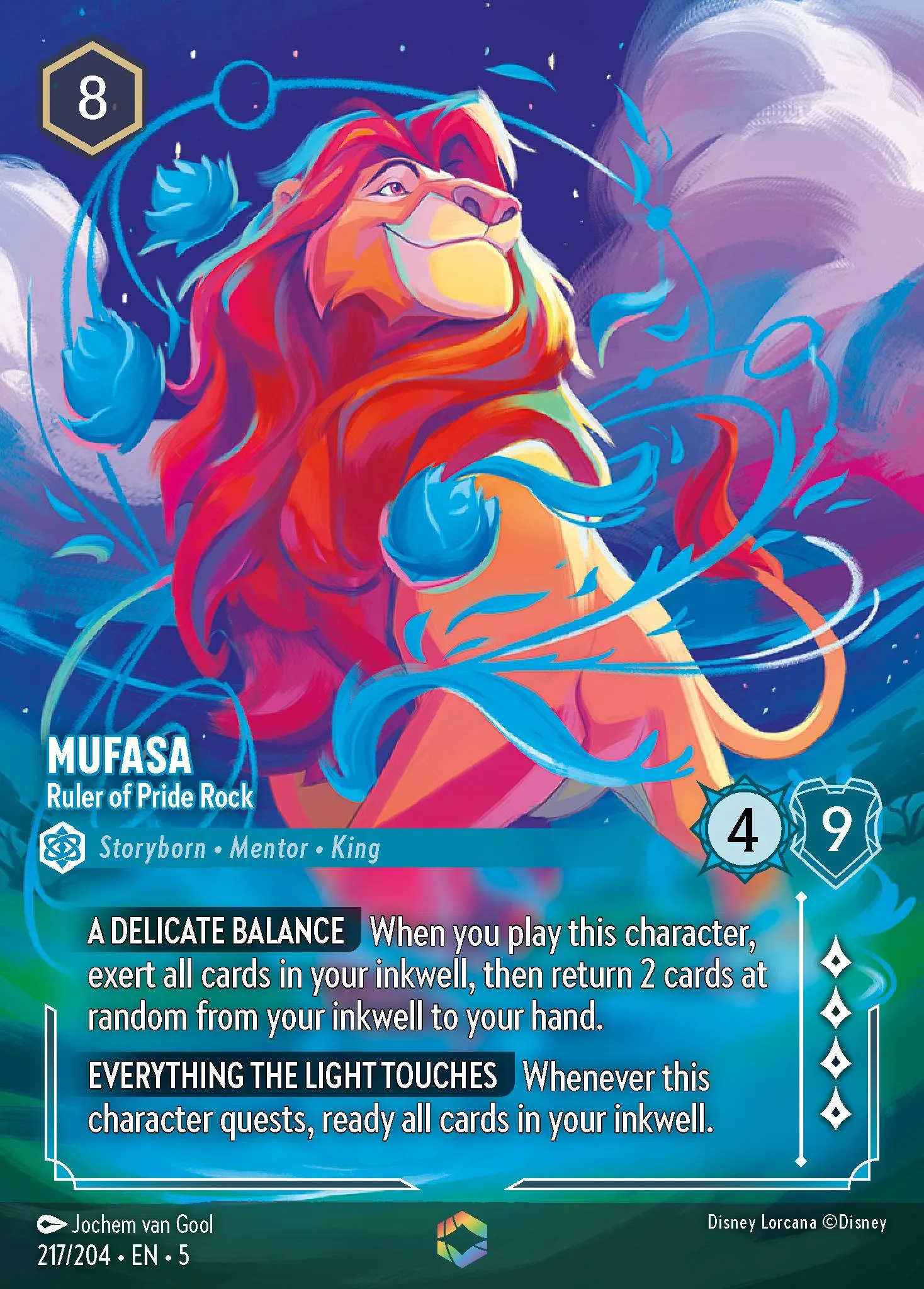 Mufasa - Ruler of Pride Rock (005-217)