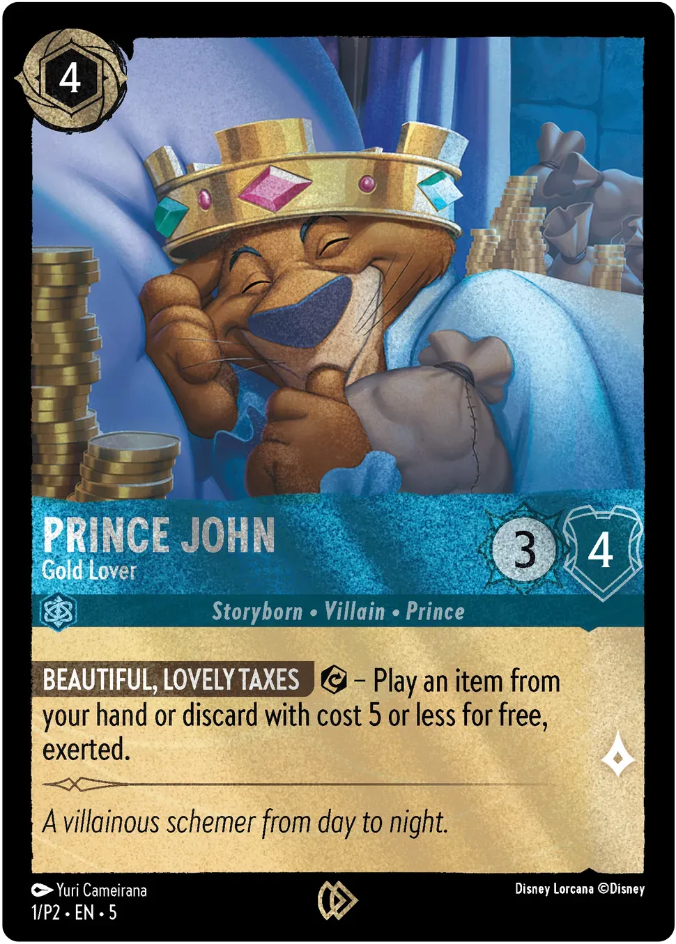 Prince John - Gold Lover (005-P2-001)
