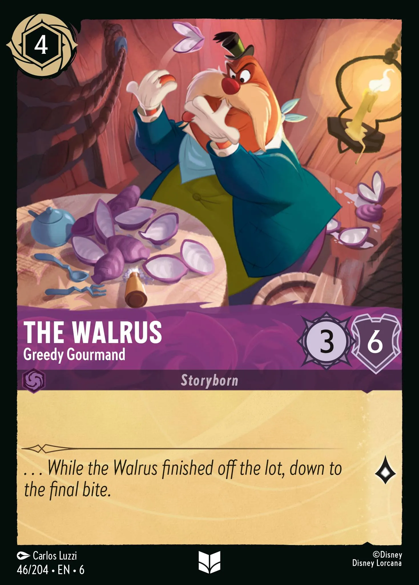 The Walrus - Greedy Gourmand (006-046)