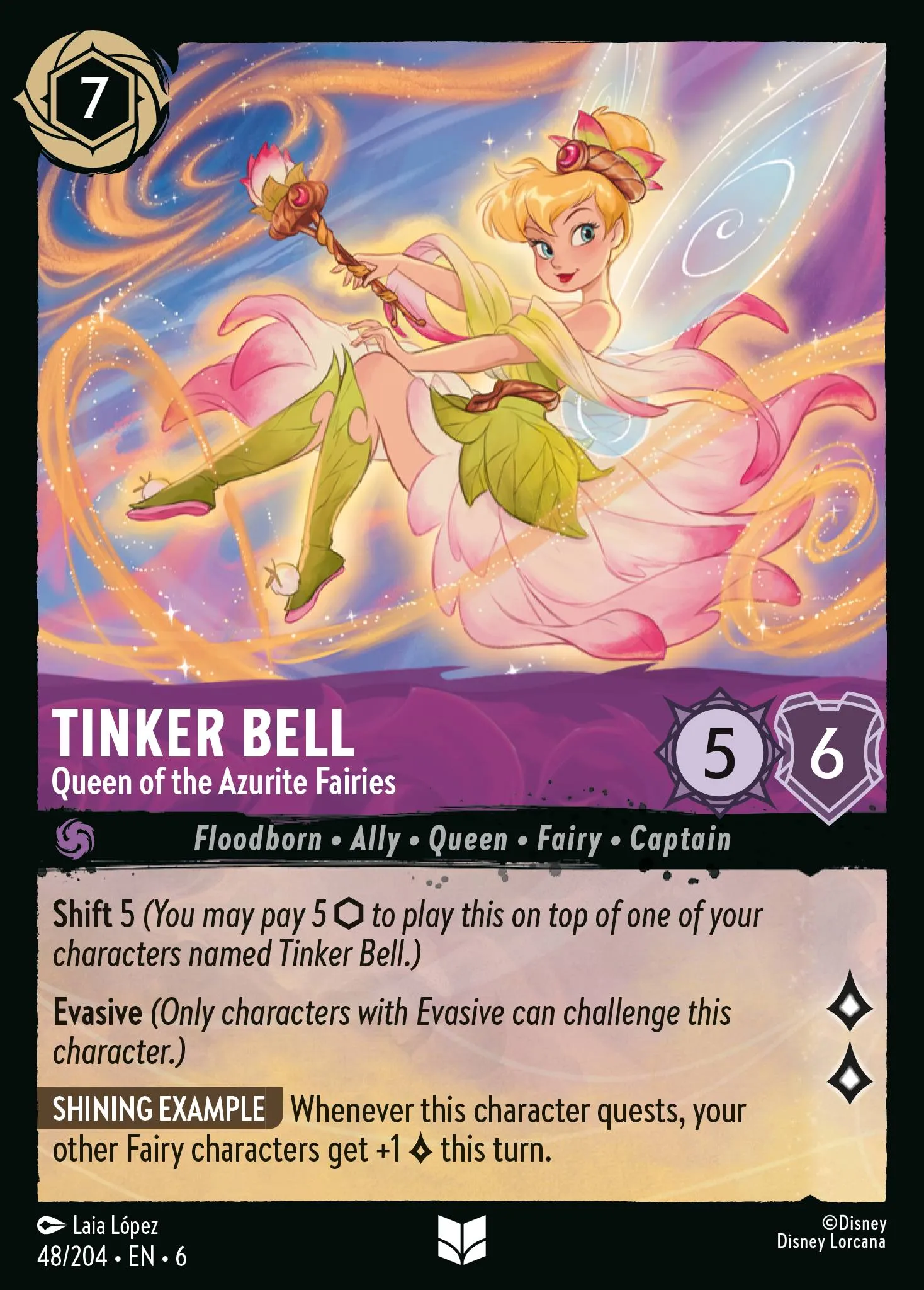 Tinker Bell - Queen of the Azurite Fairies (006-048)