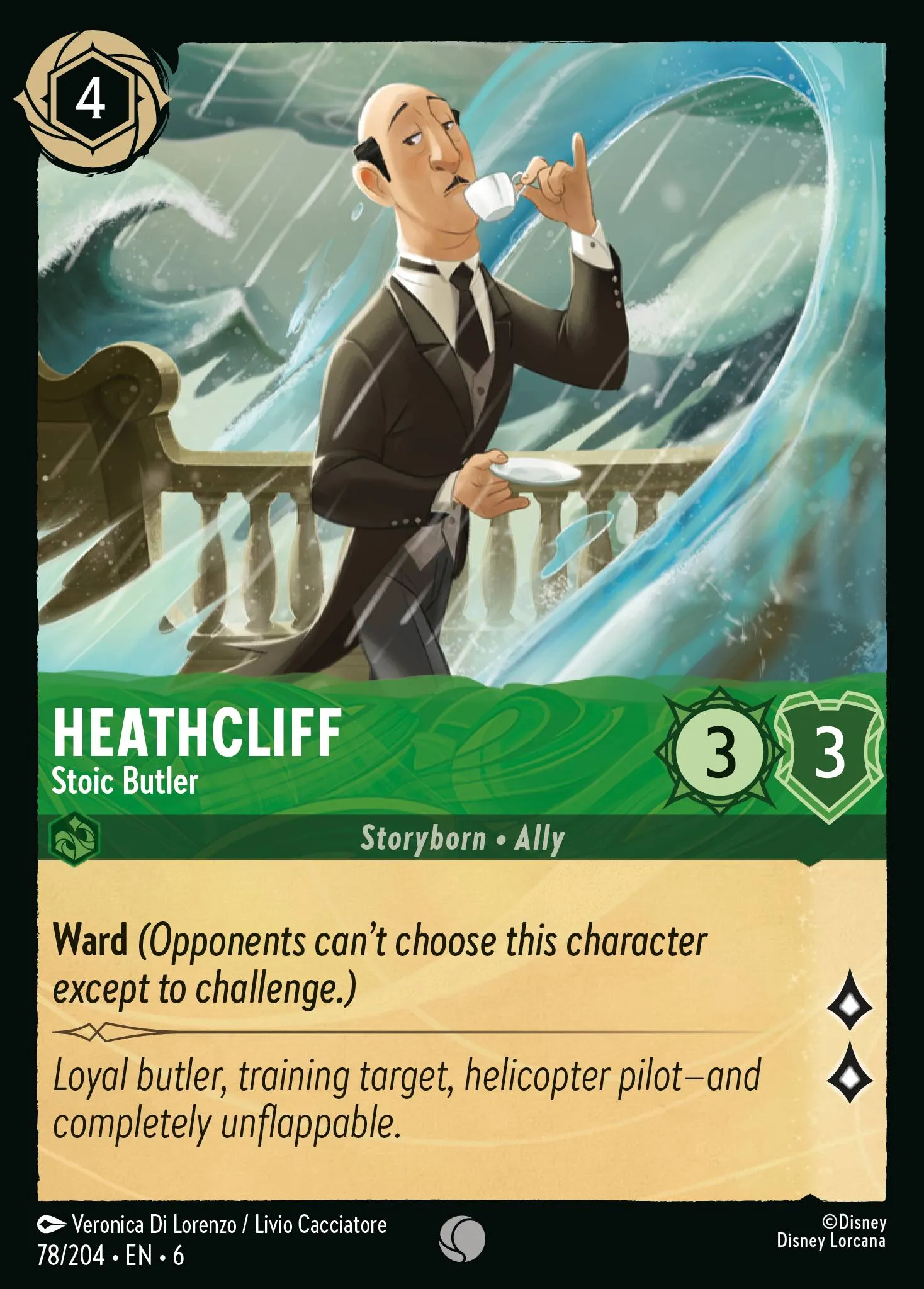 Heathcliff - Stoic Butler (006-078)