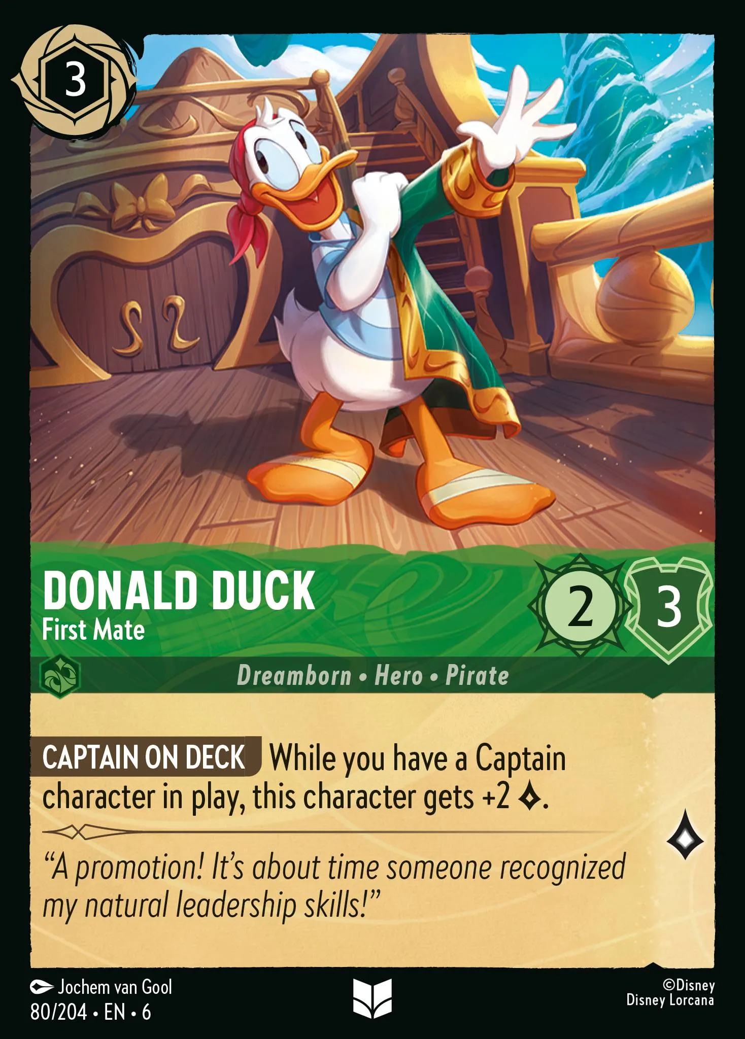 Donald Duck - First Mate (006-080)