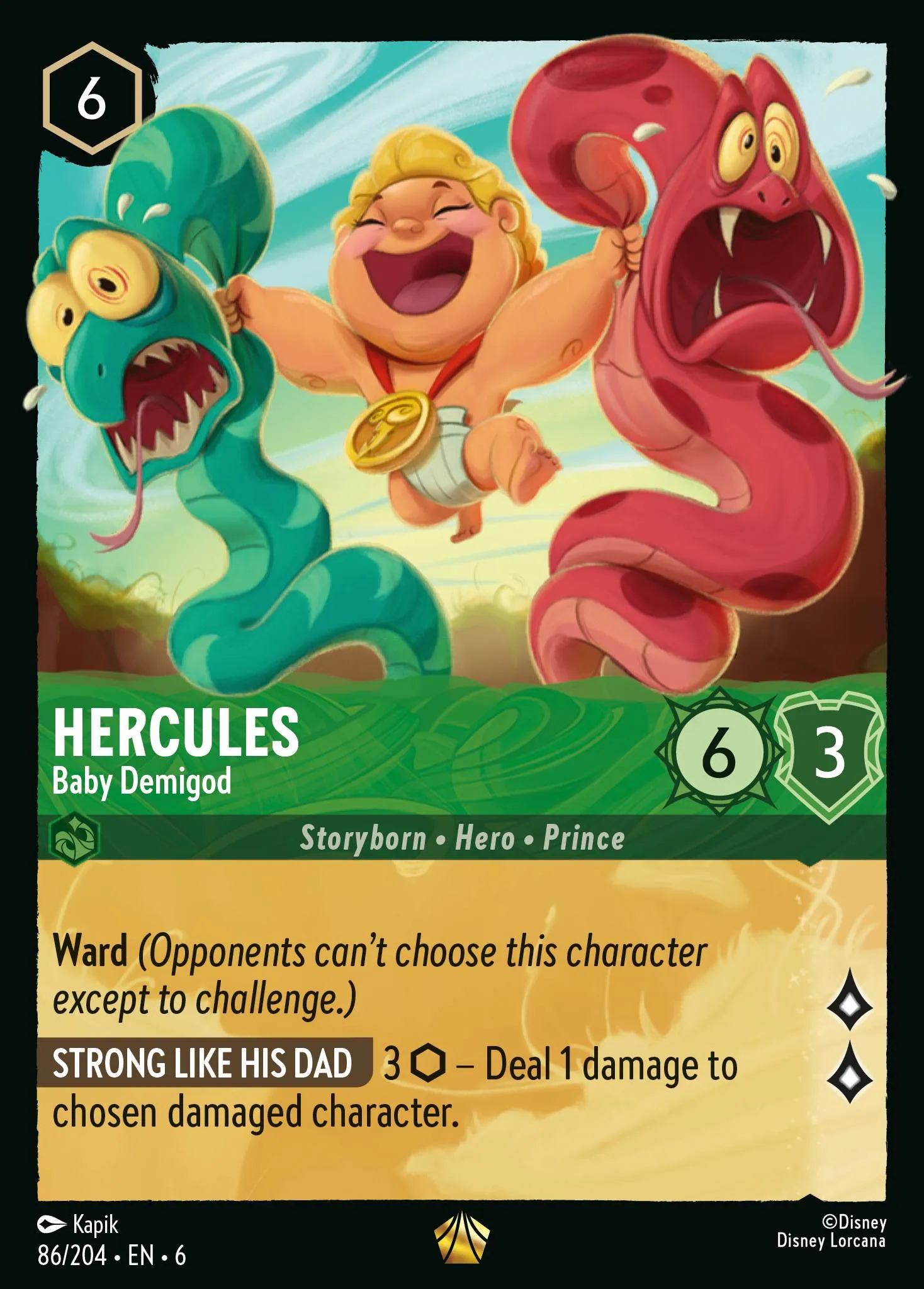 Hercules - Baby Demigod (006-086)