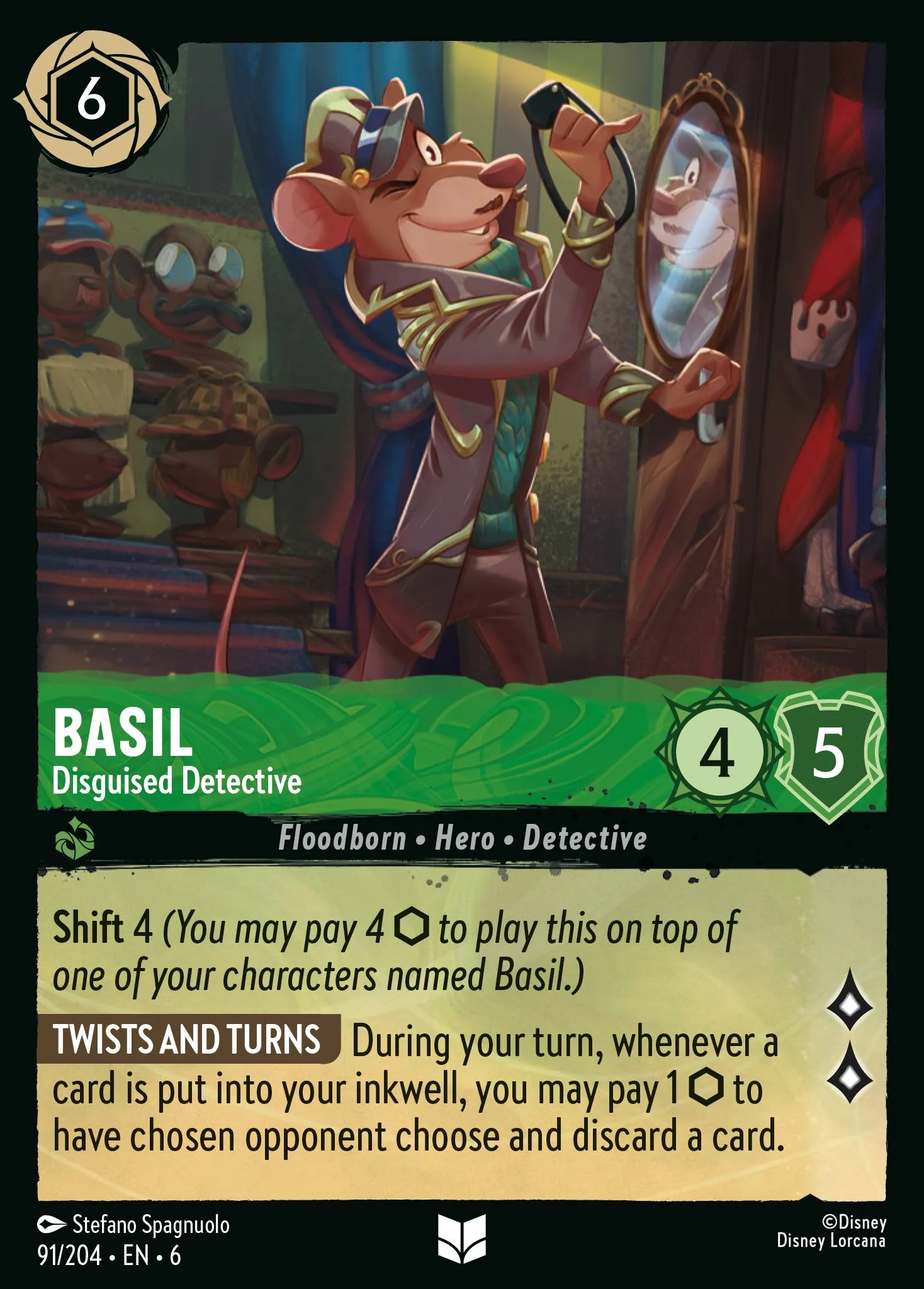 Basil - Disguised Detective (006-091)