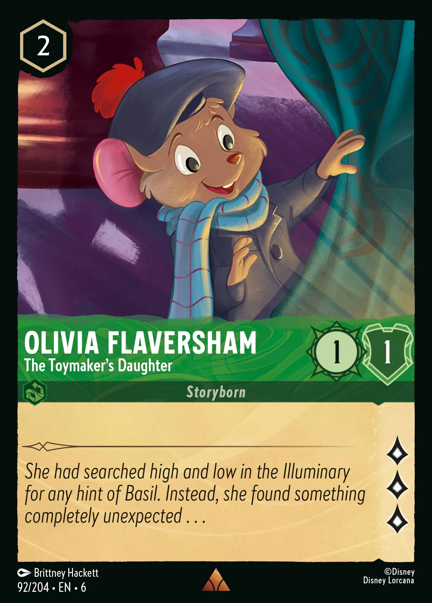 Olivia Flaversham - The Toymaker's Daughter (006-092)