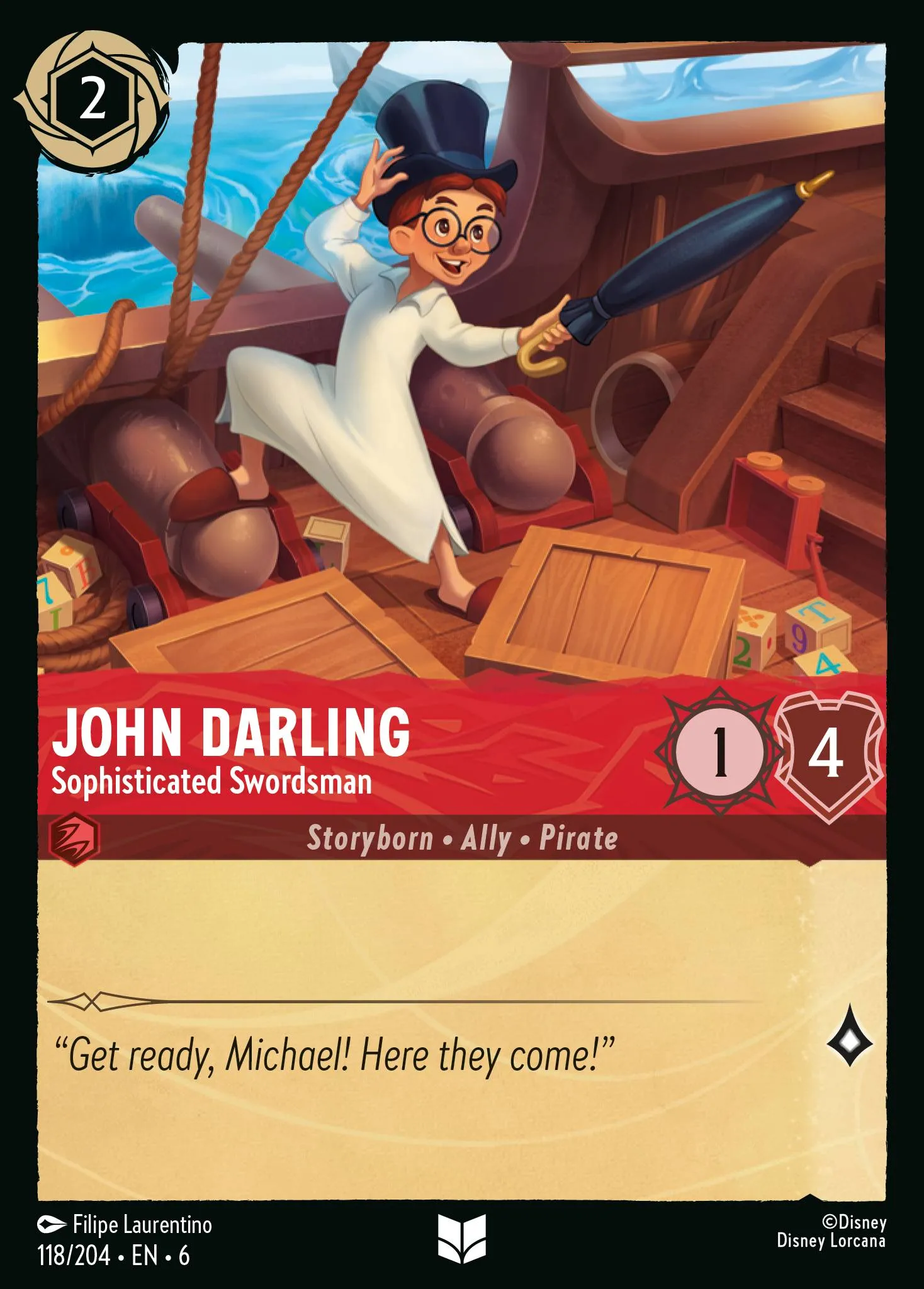 John Darling - Sophisticated Swordsman (006-118)