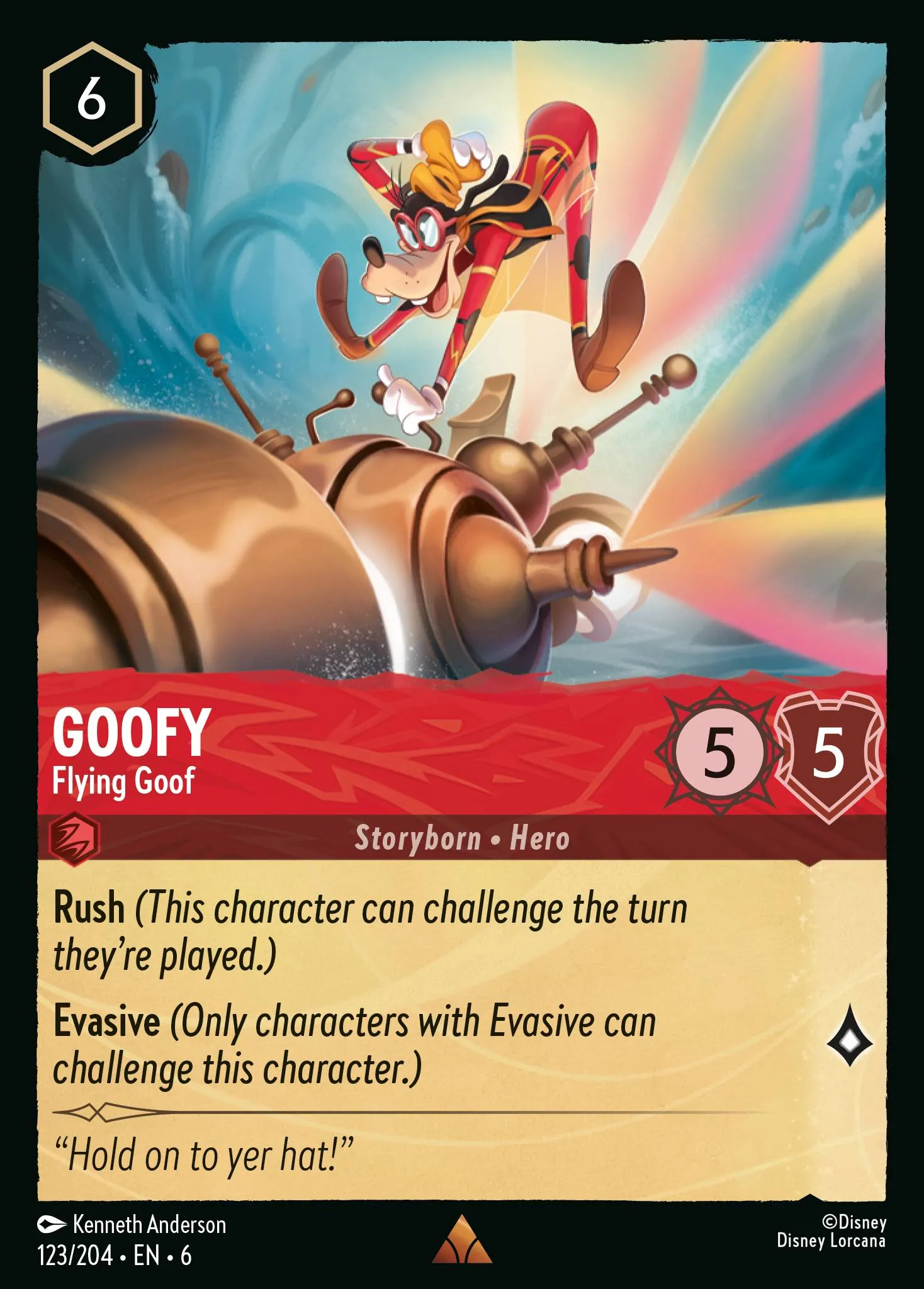 Goofy - Flying Goof (006-123)