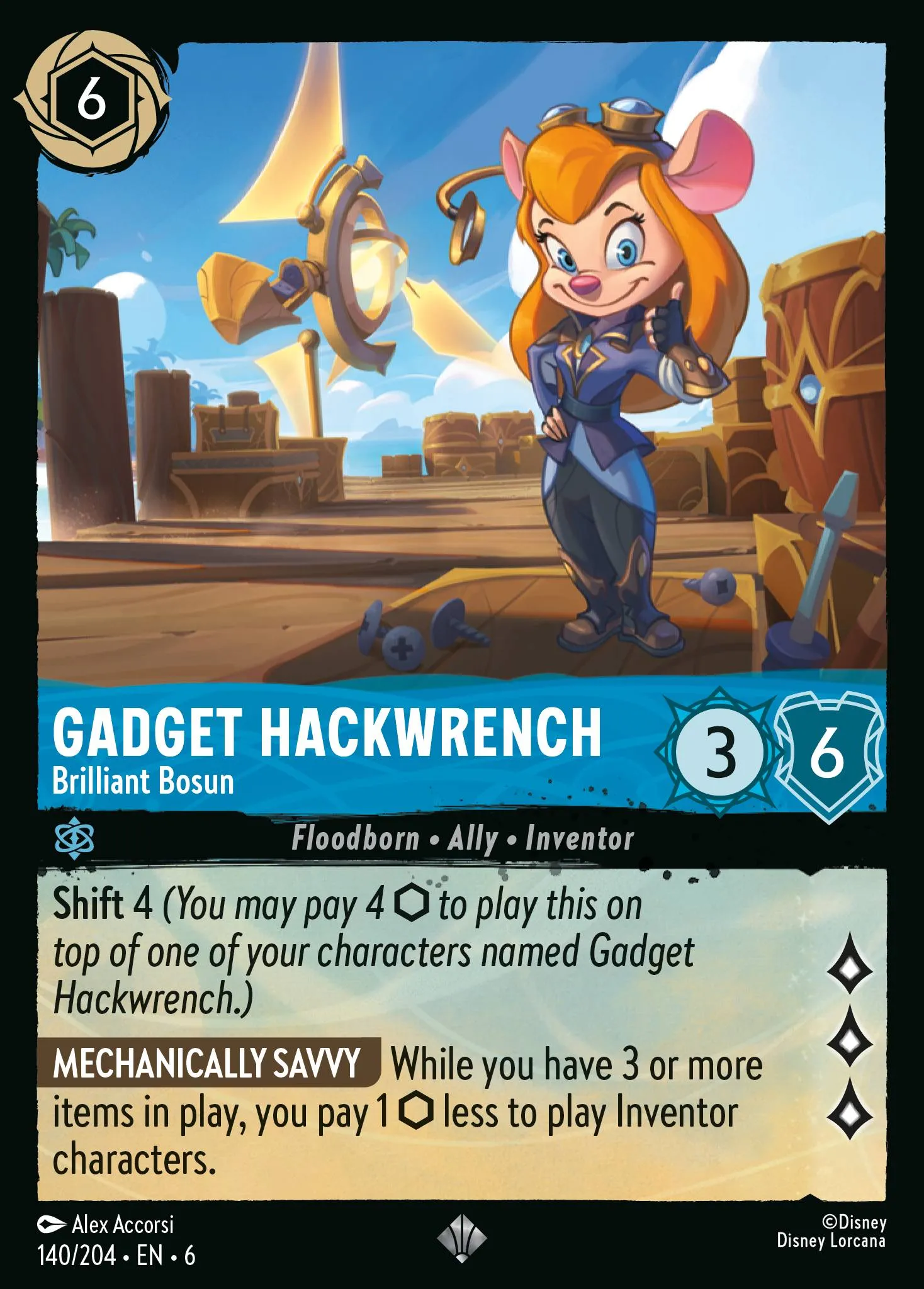 Gadget Hackwrench - Brilliant Bosun (006-140)