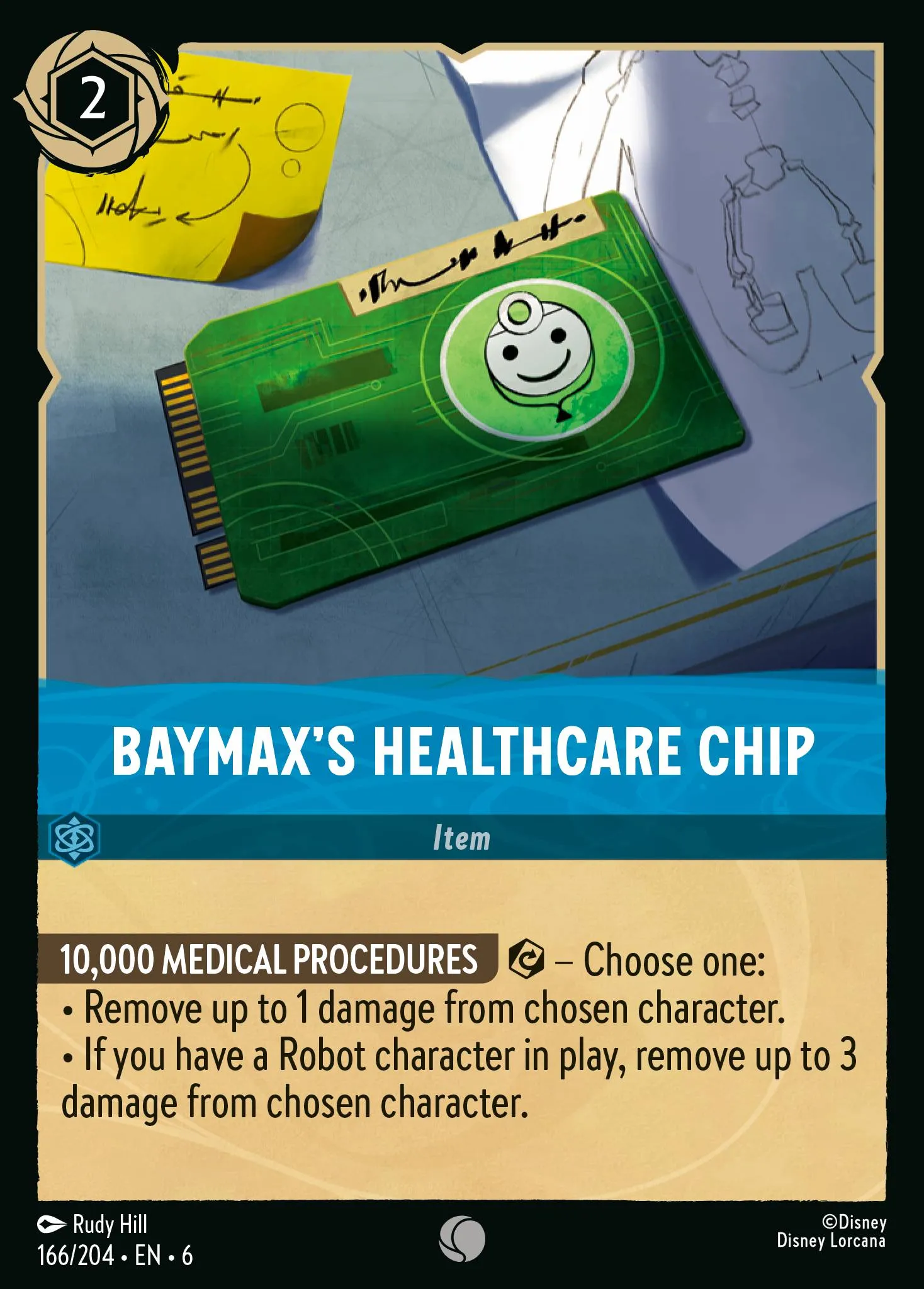 Baymax's Healthcare Chip (006-166)