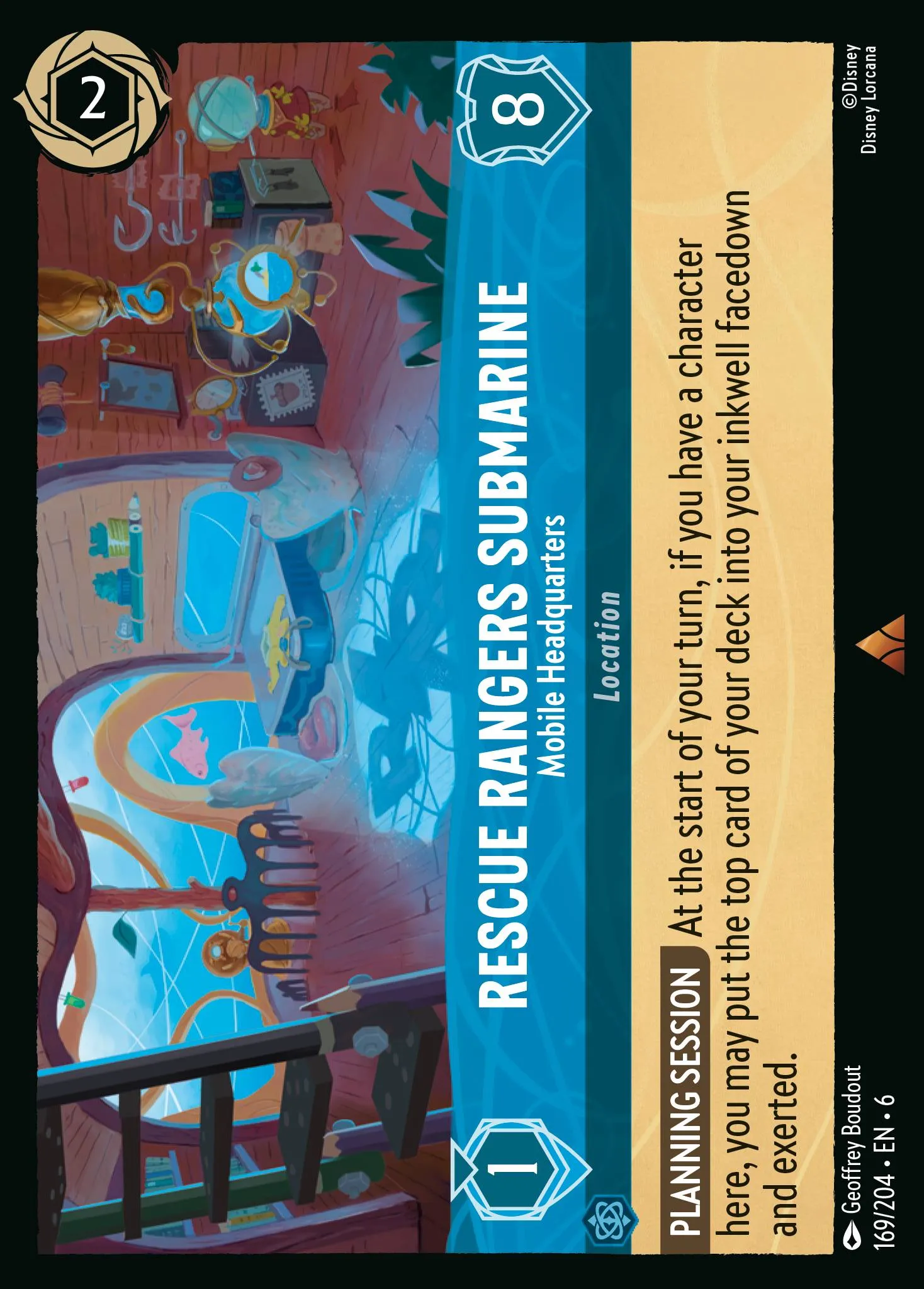 Rescue Rangers Submarine - Mobile Headquarters (006-169)