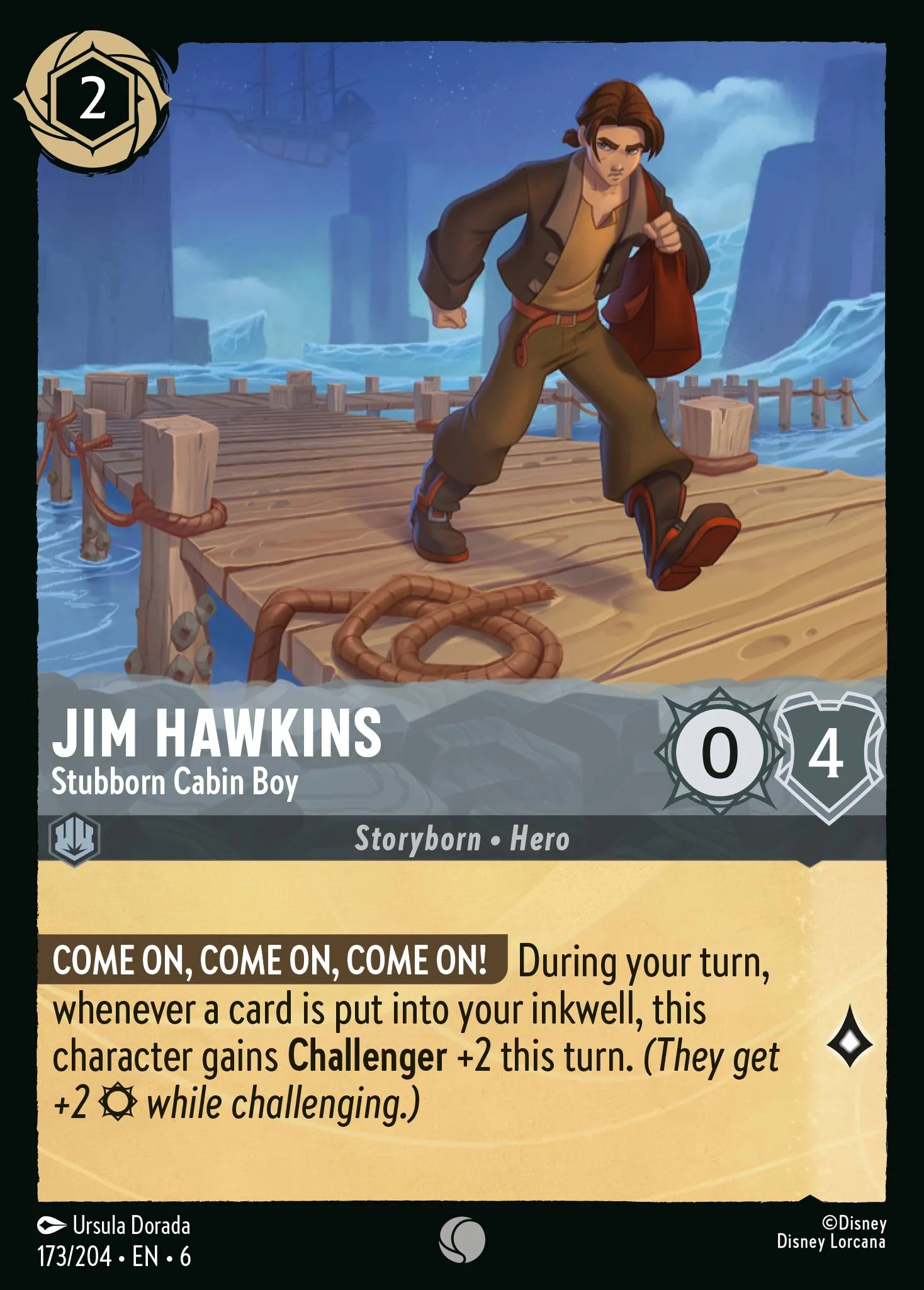 Jim Hawkins - Stubborn Cabin Boy (006-173)