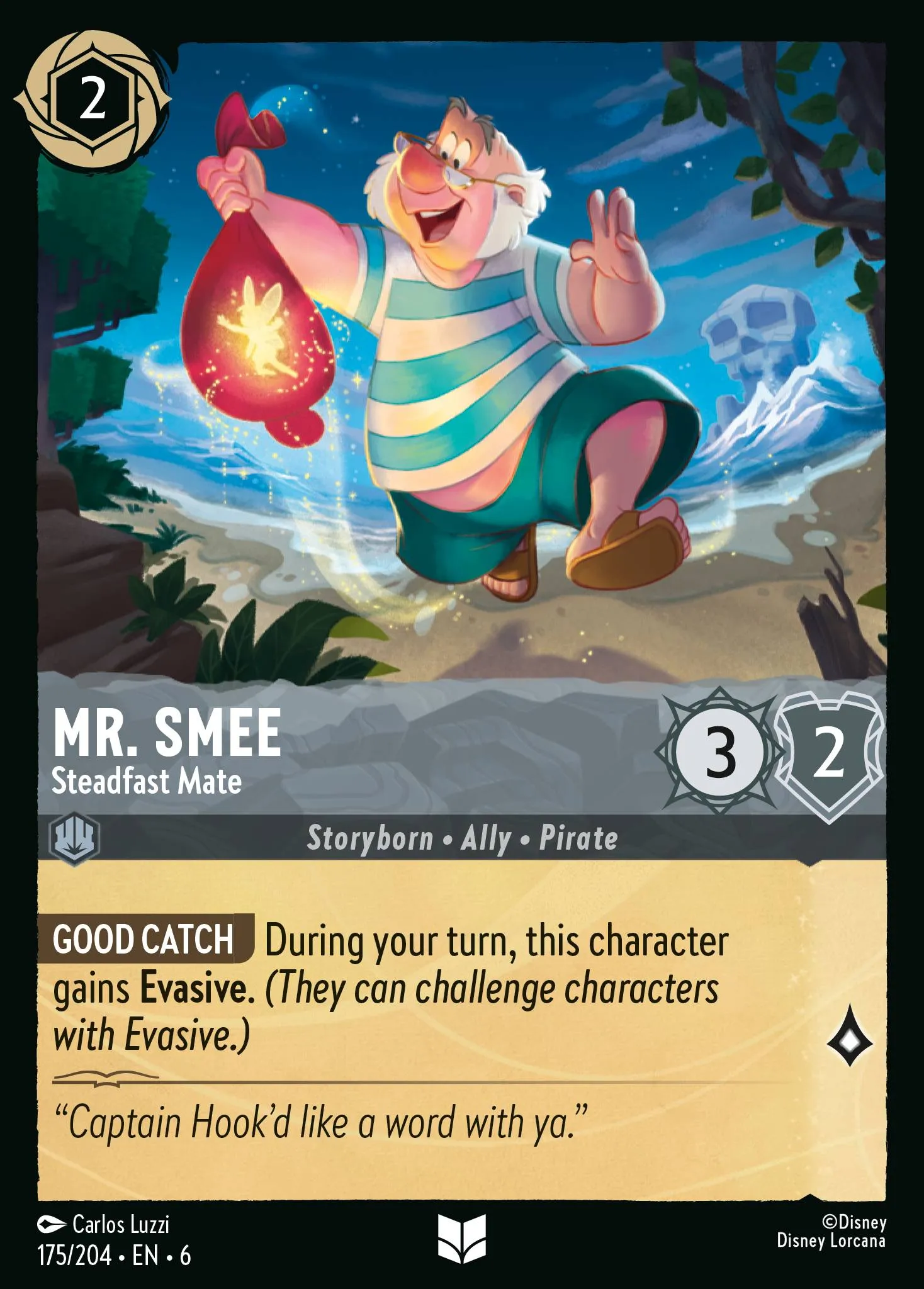 Mr. Smee - Steadfast Mate (006-175)
