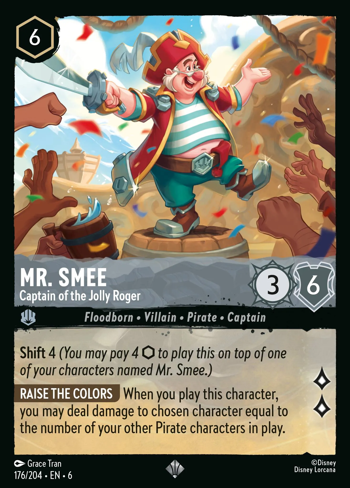 Mr. Smee - Captain of the Jolly Roger (006-176)