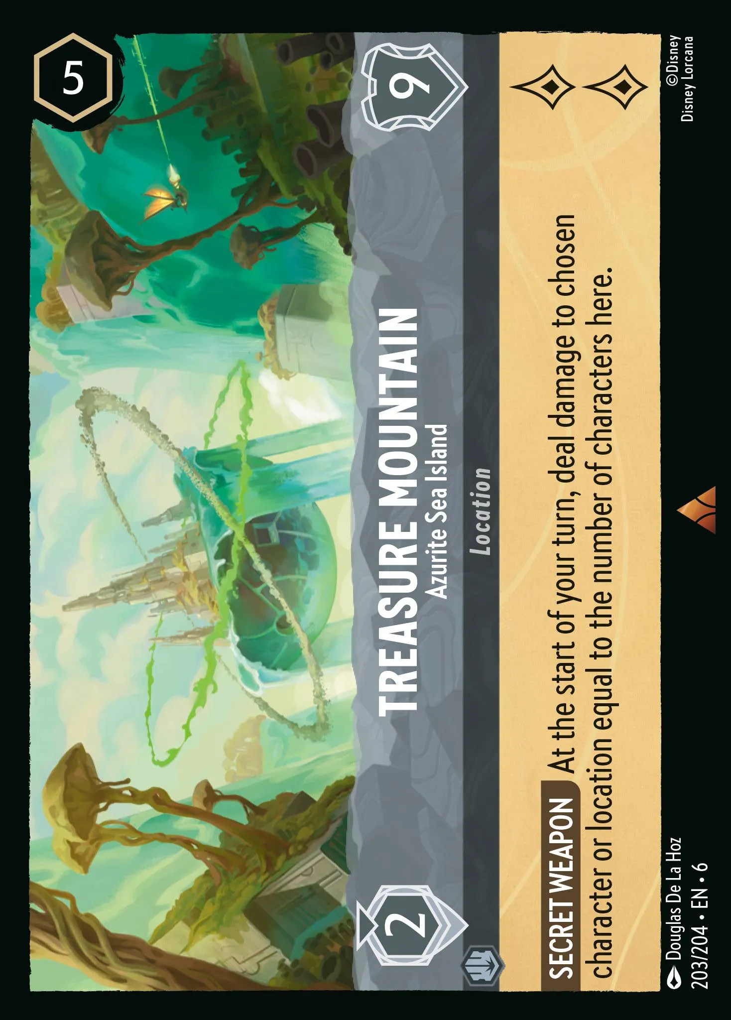 Treasure Mountain - Azurite Sea Island (006-203)