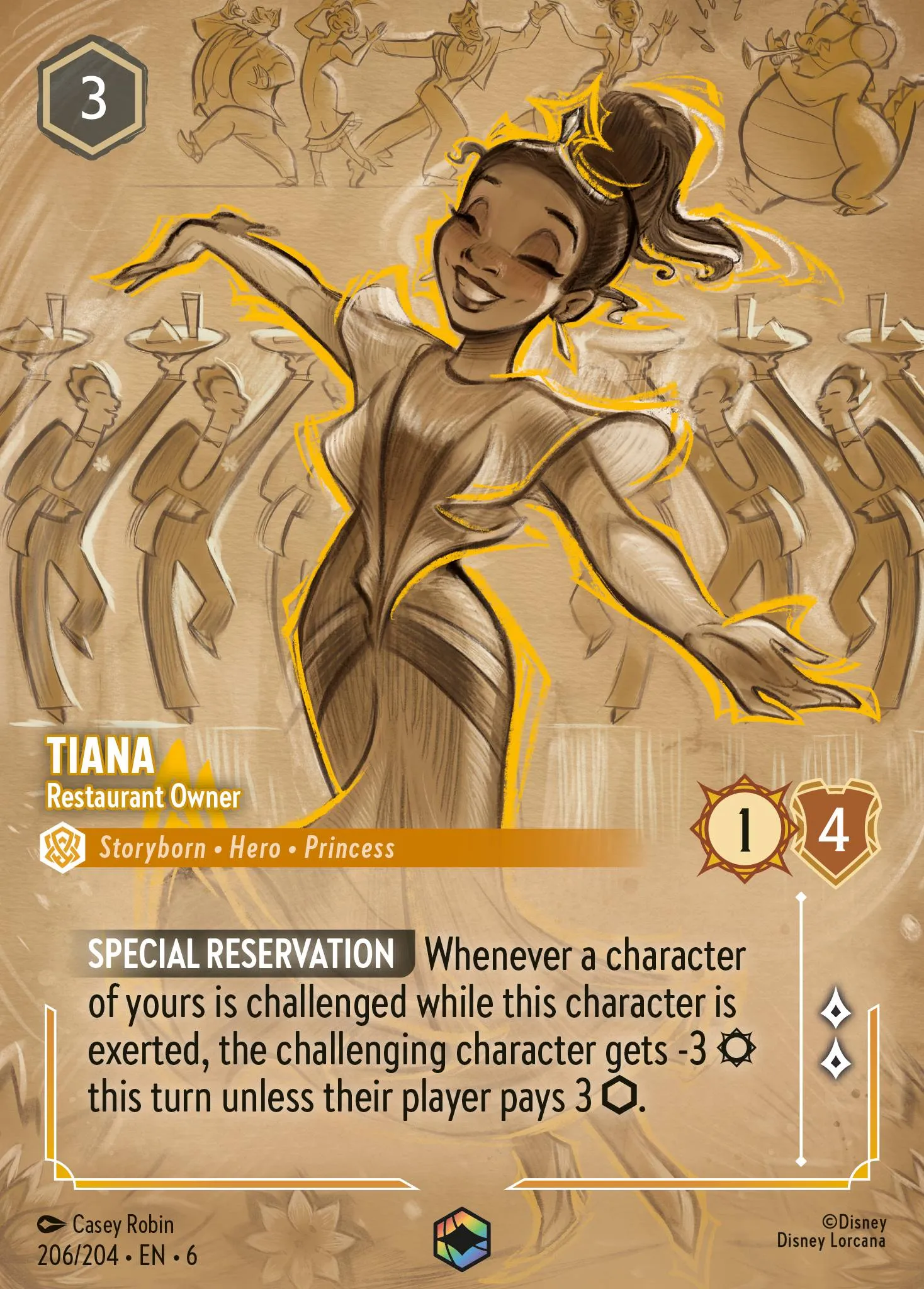 Tiana - Restaurant Owner (006-206)