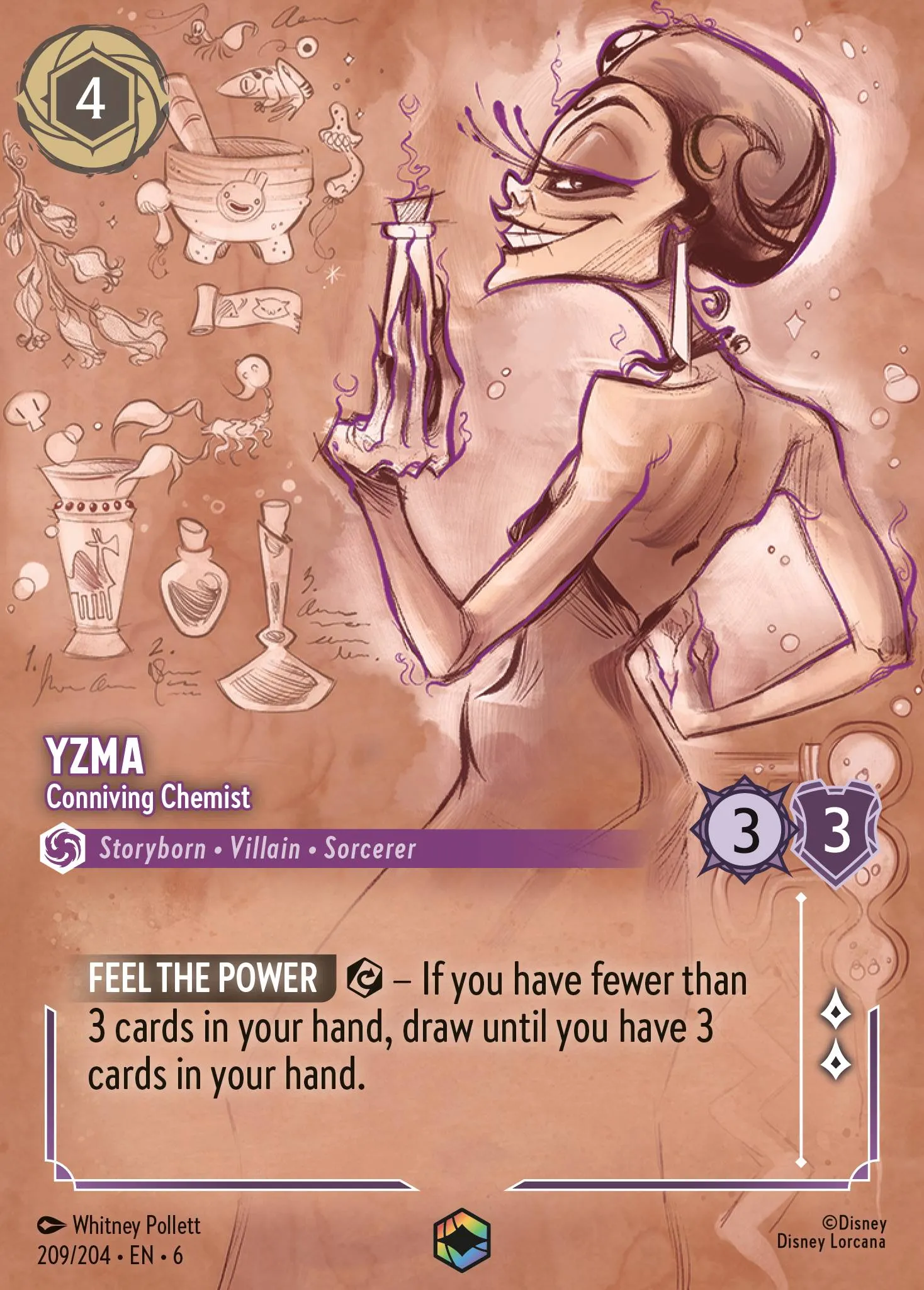 Yzma - Conniving Chemist (006-209)