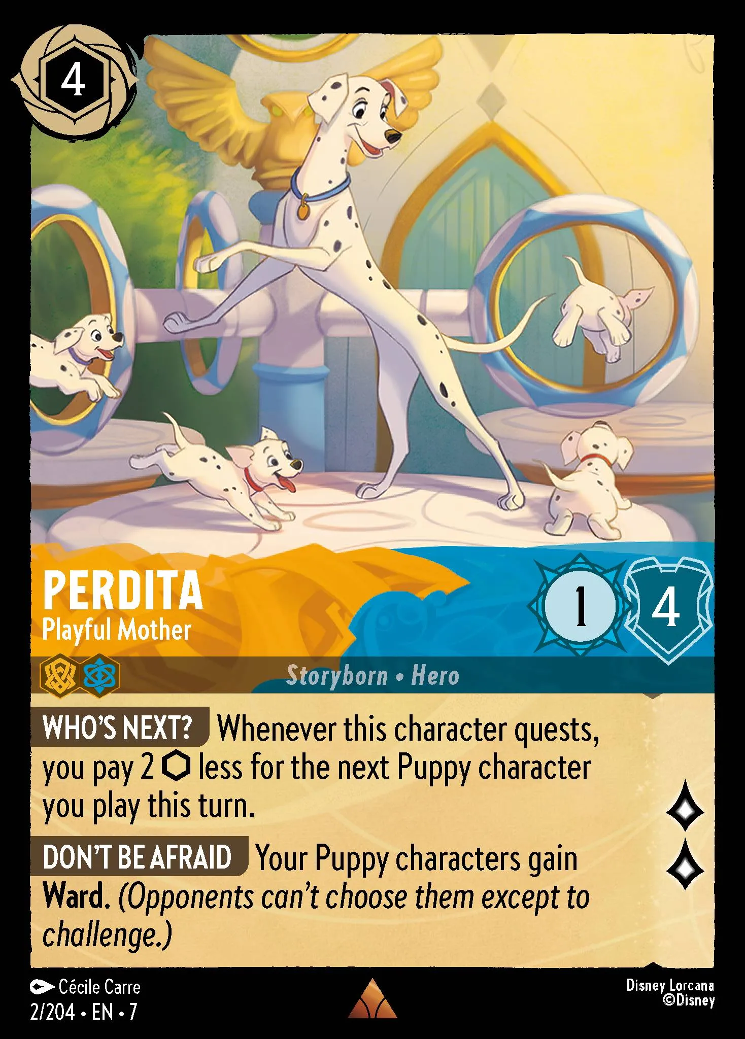 Perdita - Playful Mother (007-002)