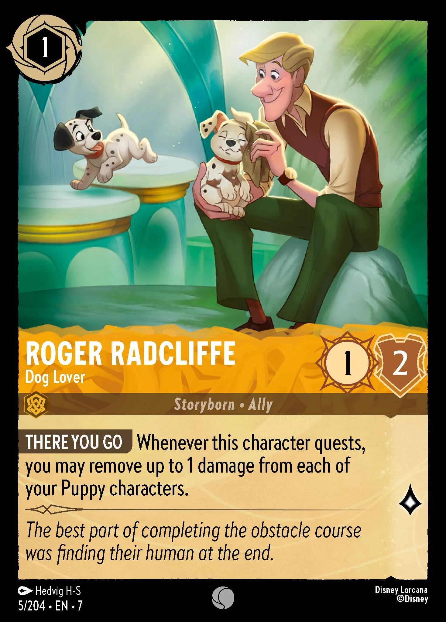 Roger Radcliffe - Dog Lover (007-005)