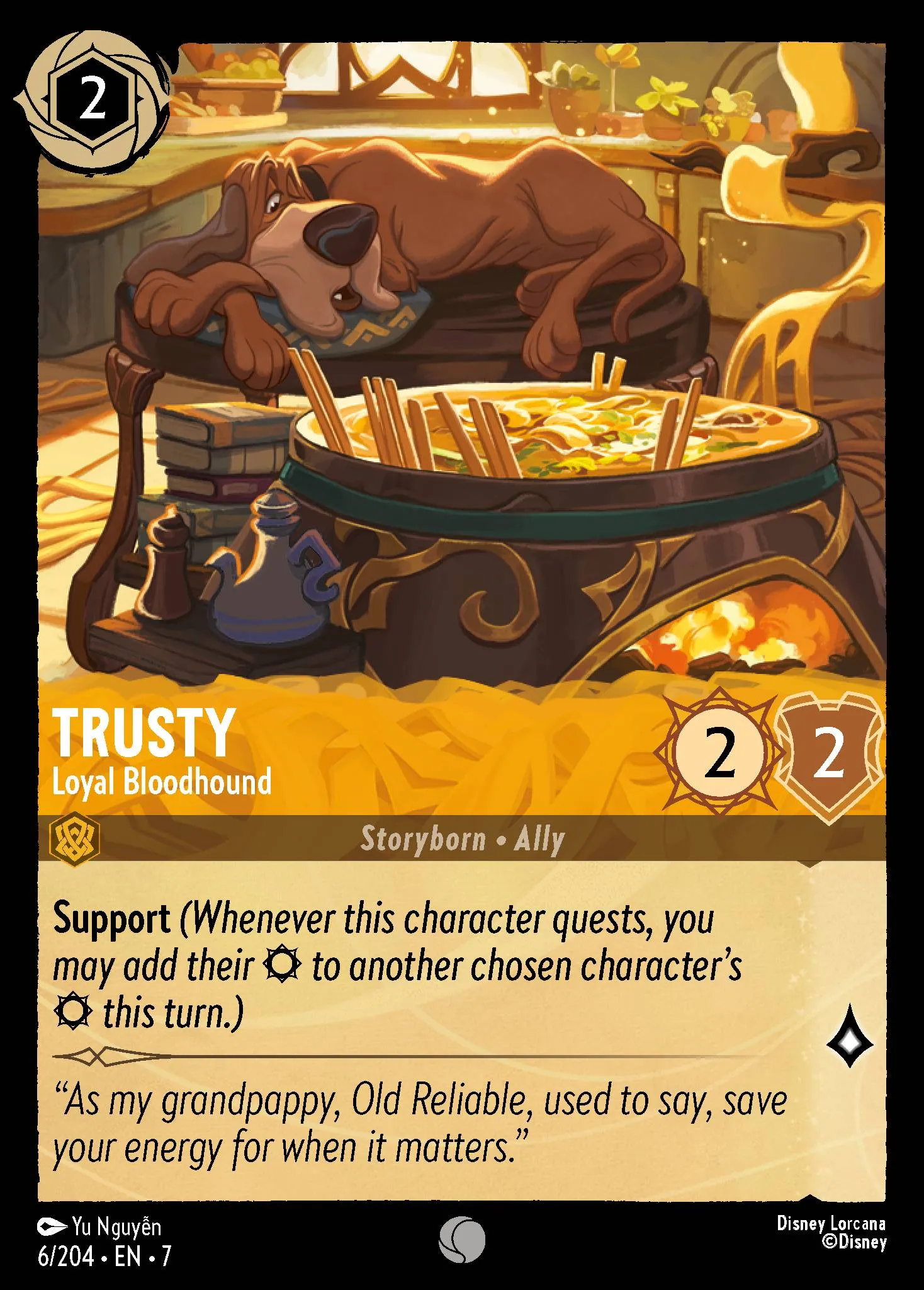 Trusty - Loyal Bloodhound (007-006)