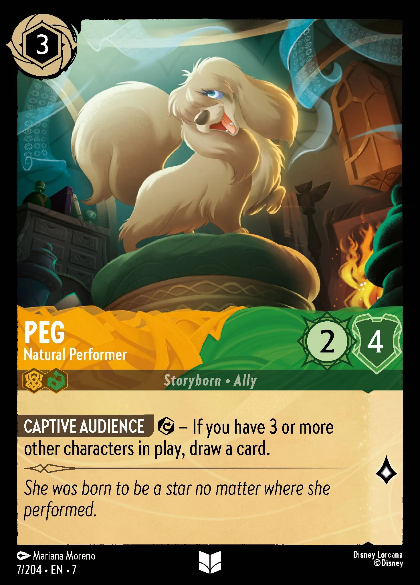 Peg - Natural Performer (007-007)