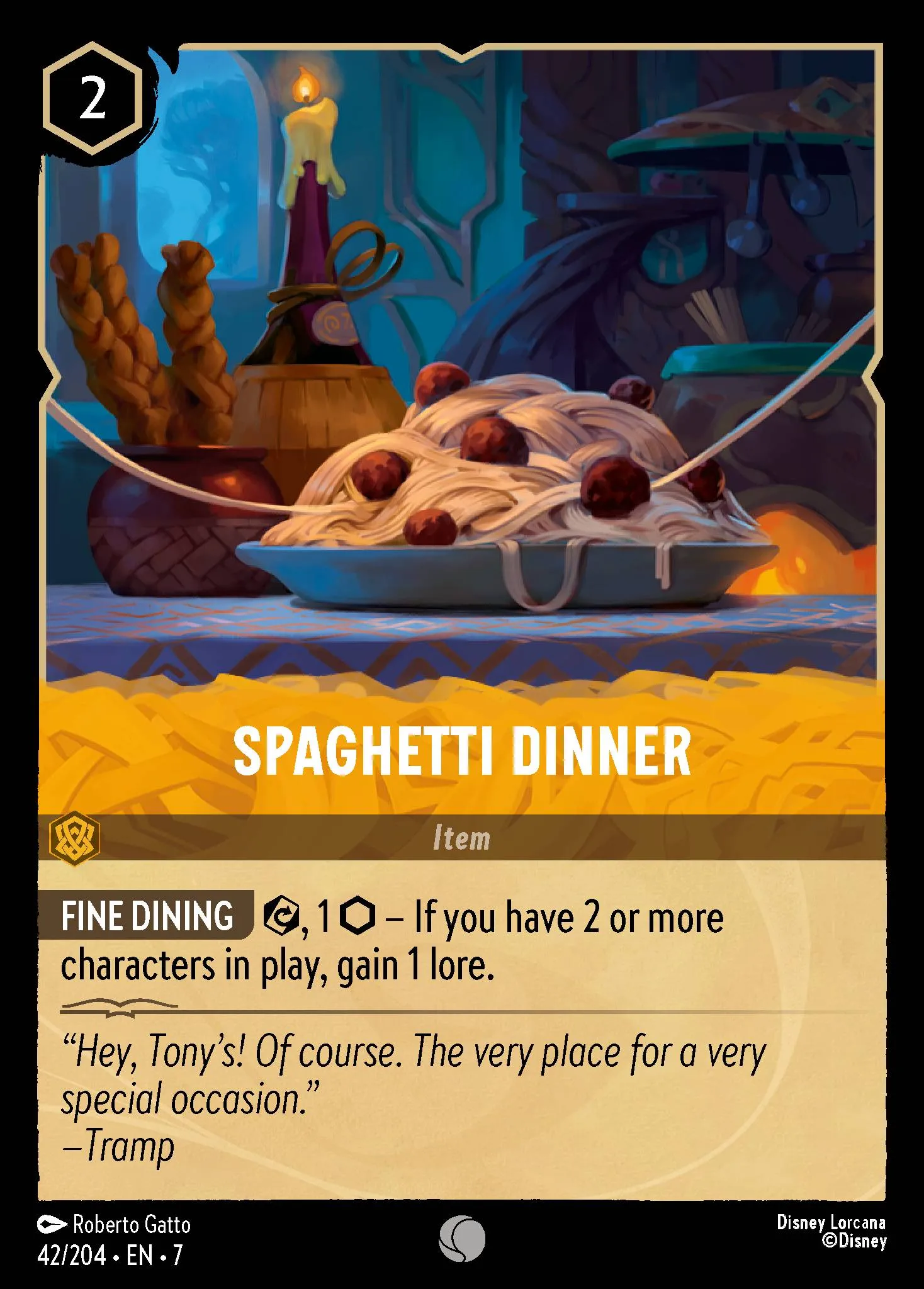 Spaghetti Dinner (007-042)