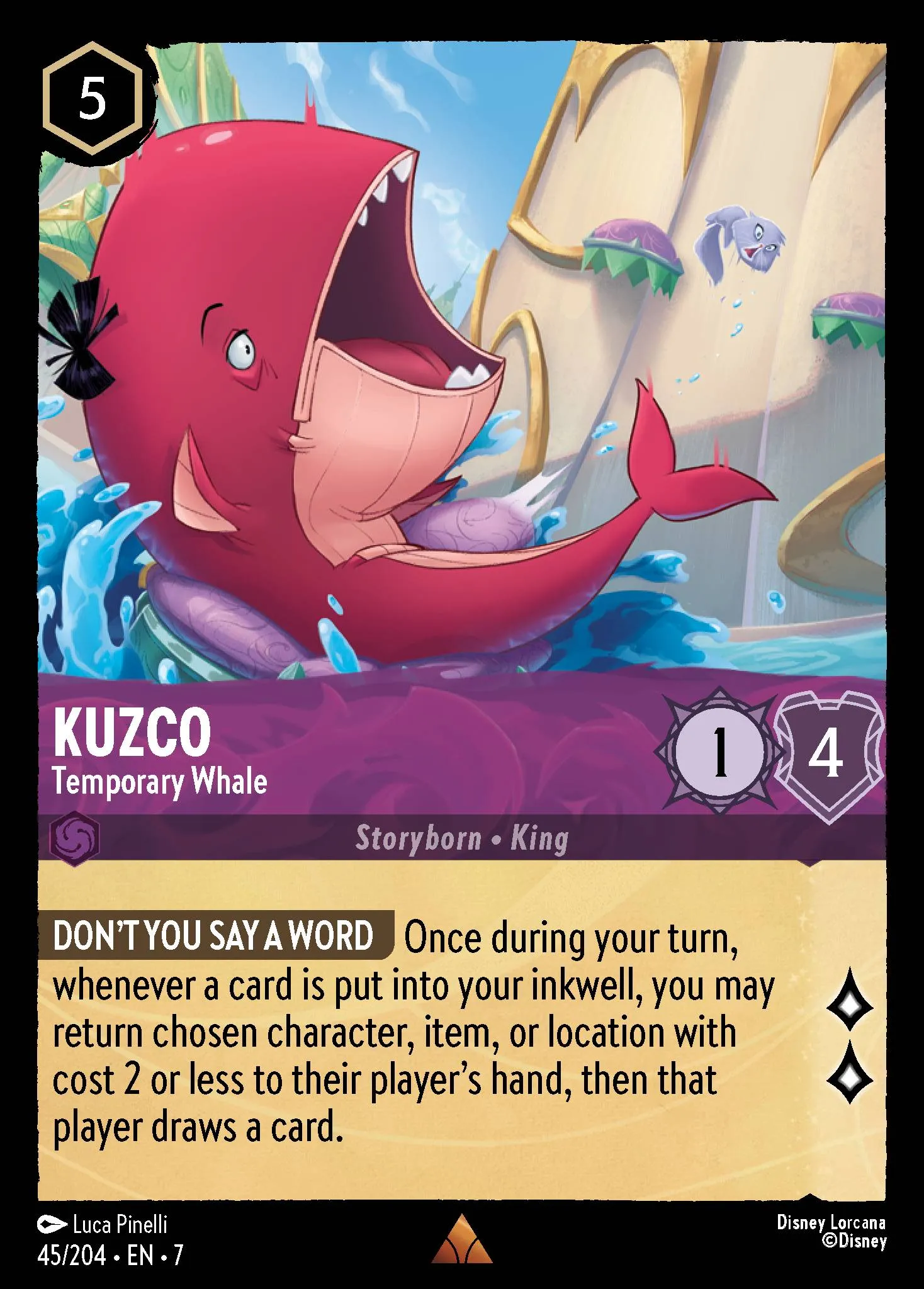 Kuzco - Temporary Whale (007-045)