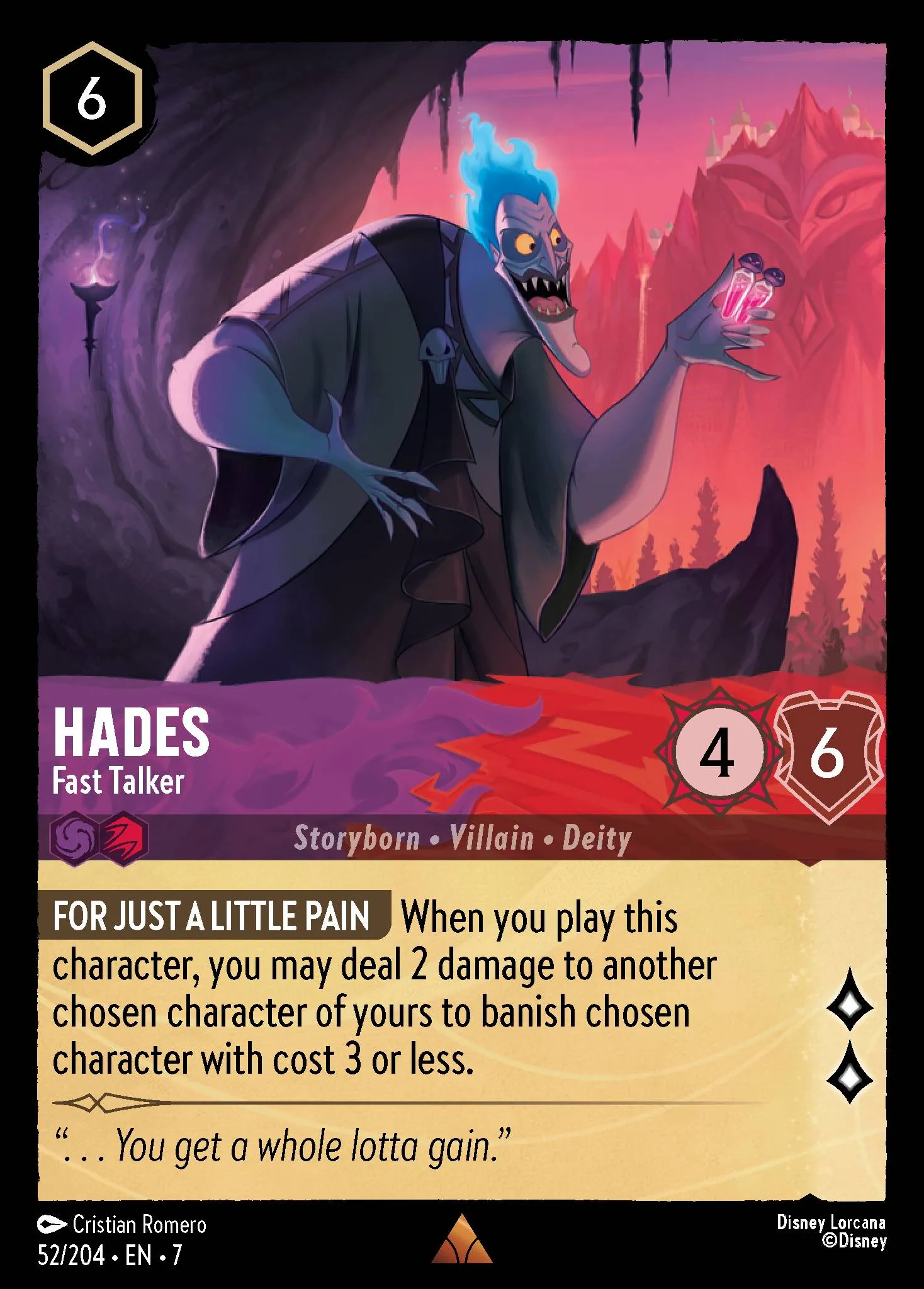 Hades - Fast Talker (007-052)