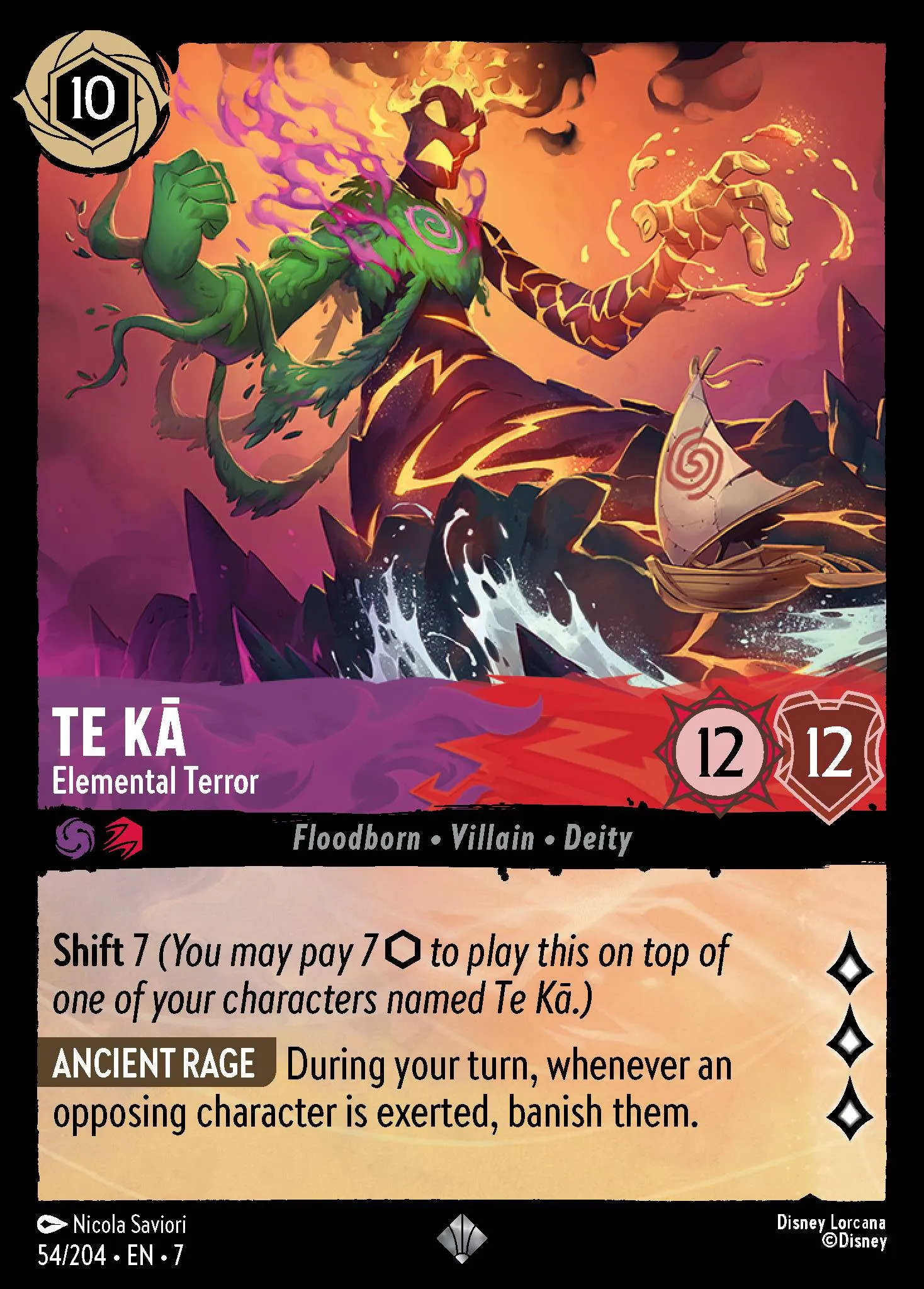 Te Kā - Elemental Terror (007-054)