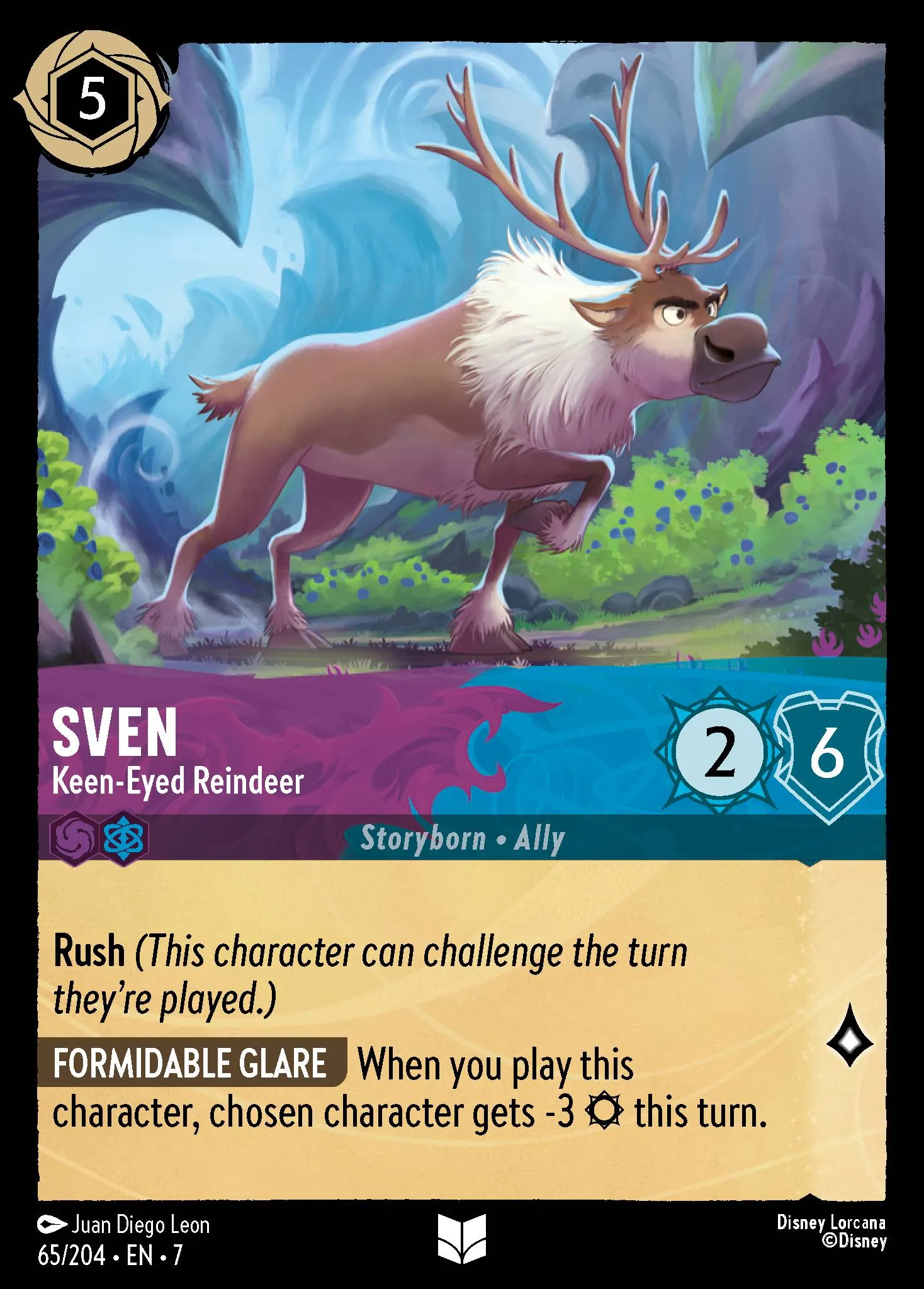 Sven - Keen-Eyed Reindeer (007-065)