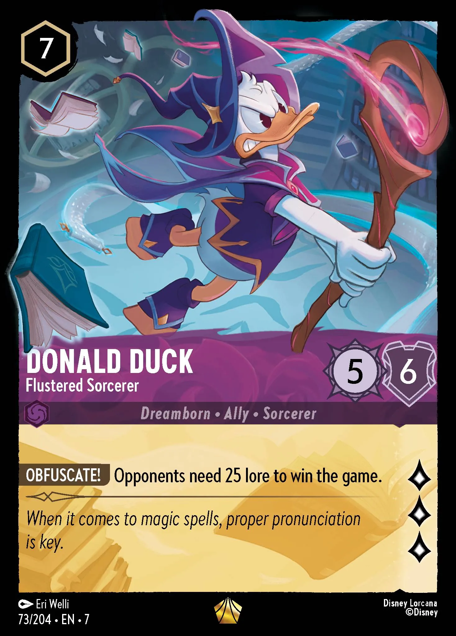 Donald Duck - Flustered Sorcerer (007-073)