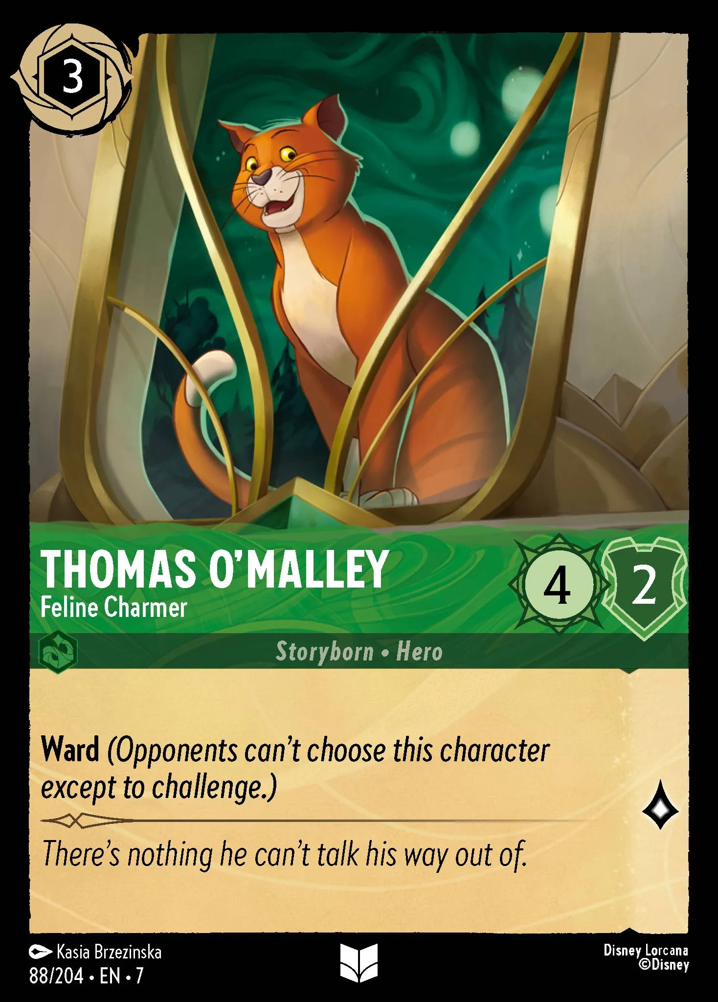 Thomas O'Malley - Feline Charmer (007-088)