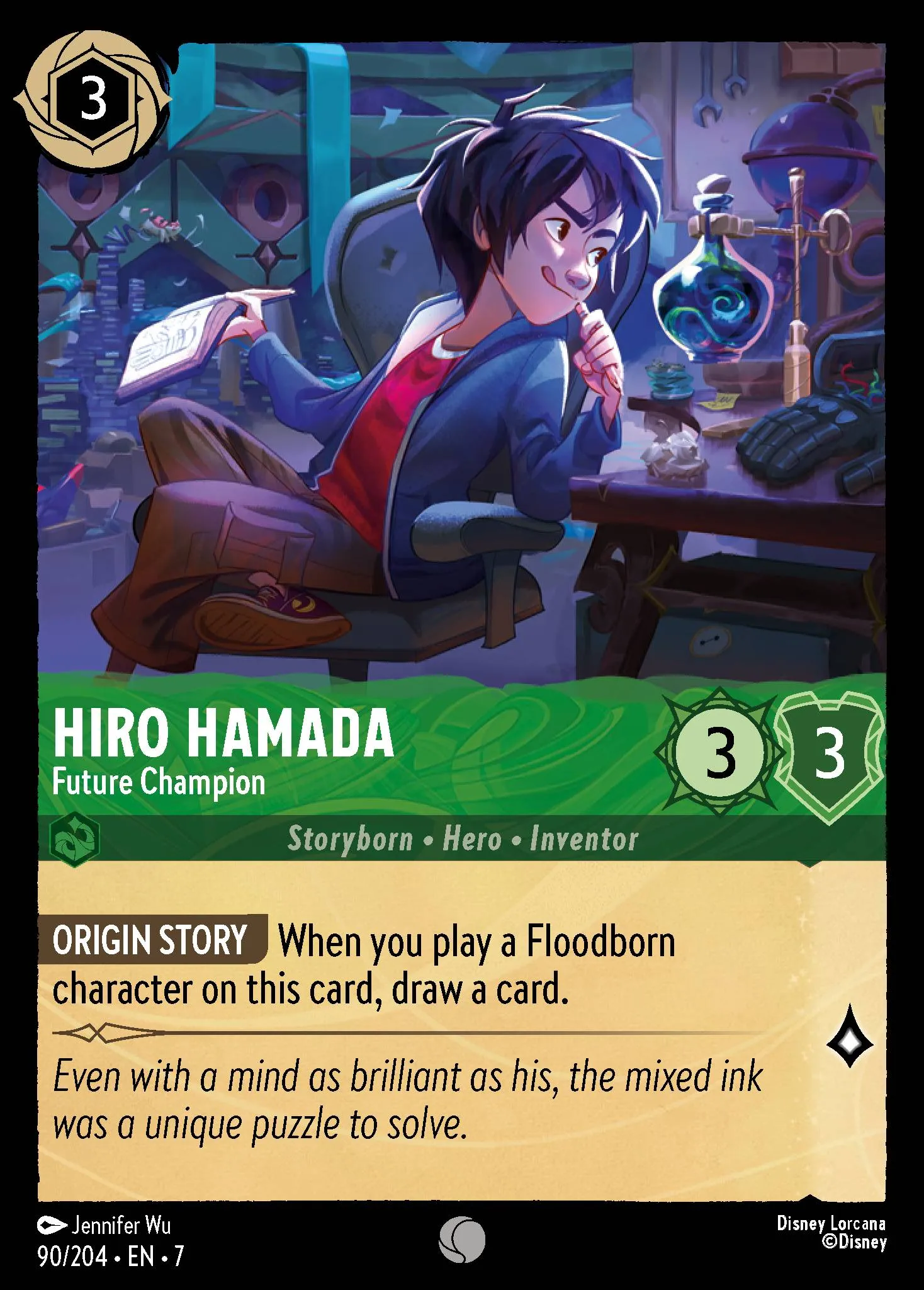 Hiro Hamada - Future Champion (007-090)