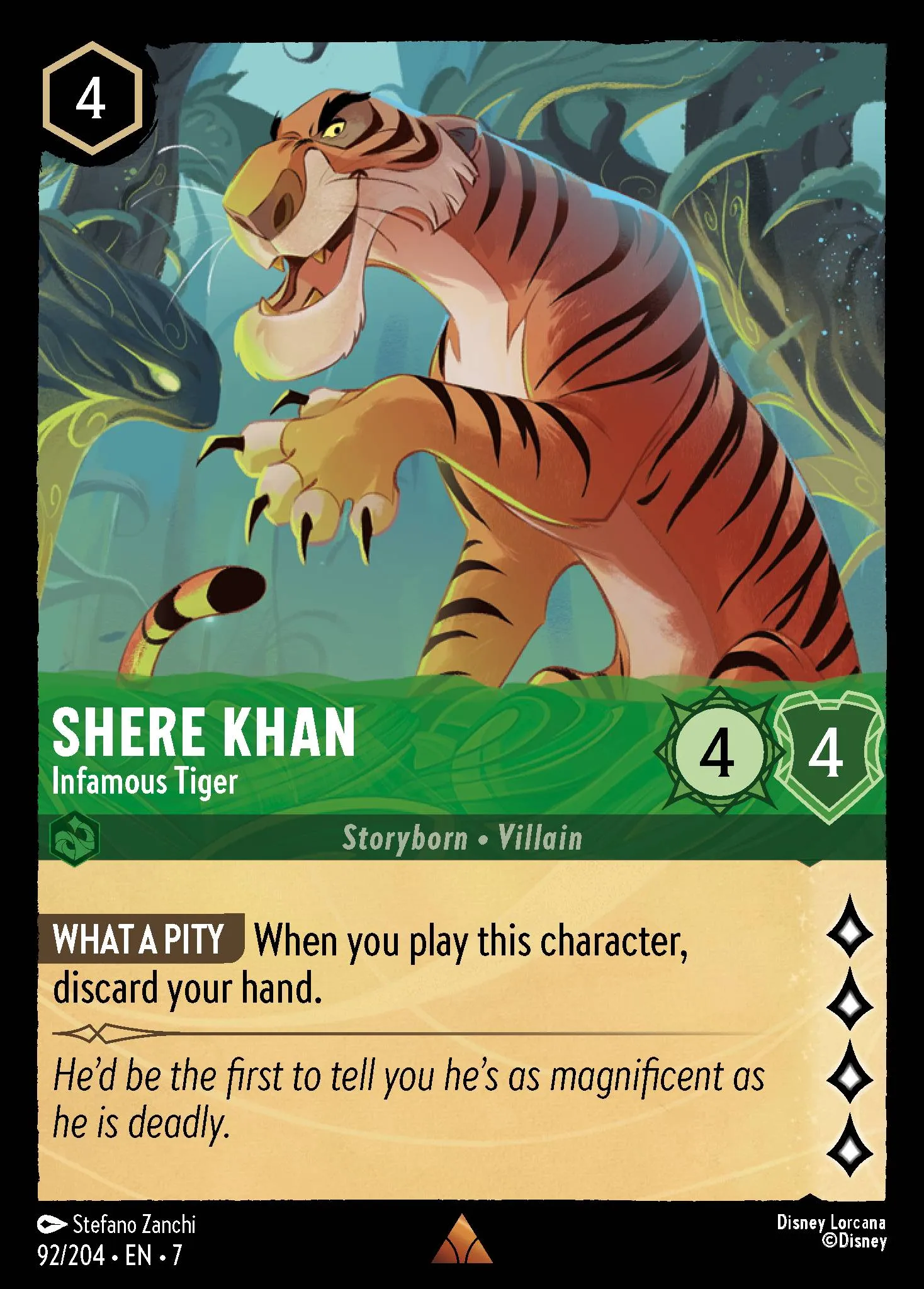 Shere Khan - Infamous Tiger (007-092)
