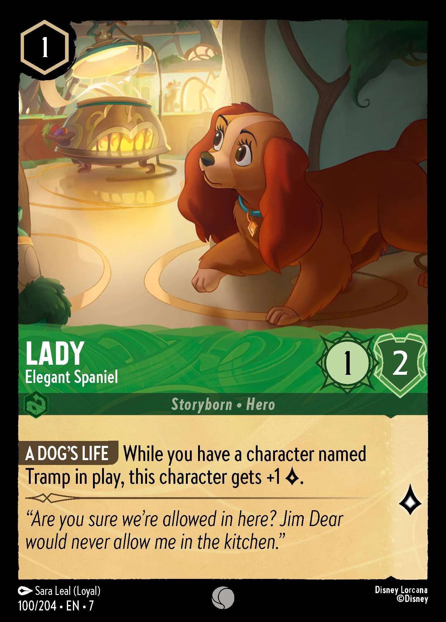 Lady - Elegant Spaniel (007-100)
