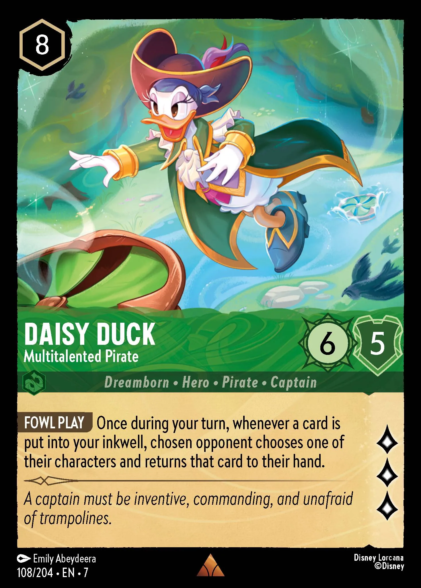 Daisy Duck - Multitalented Pirate (007-108)