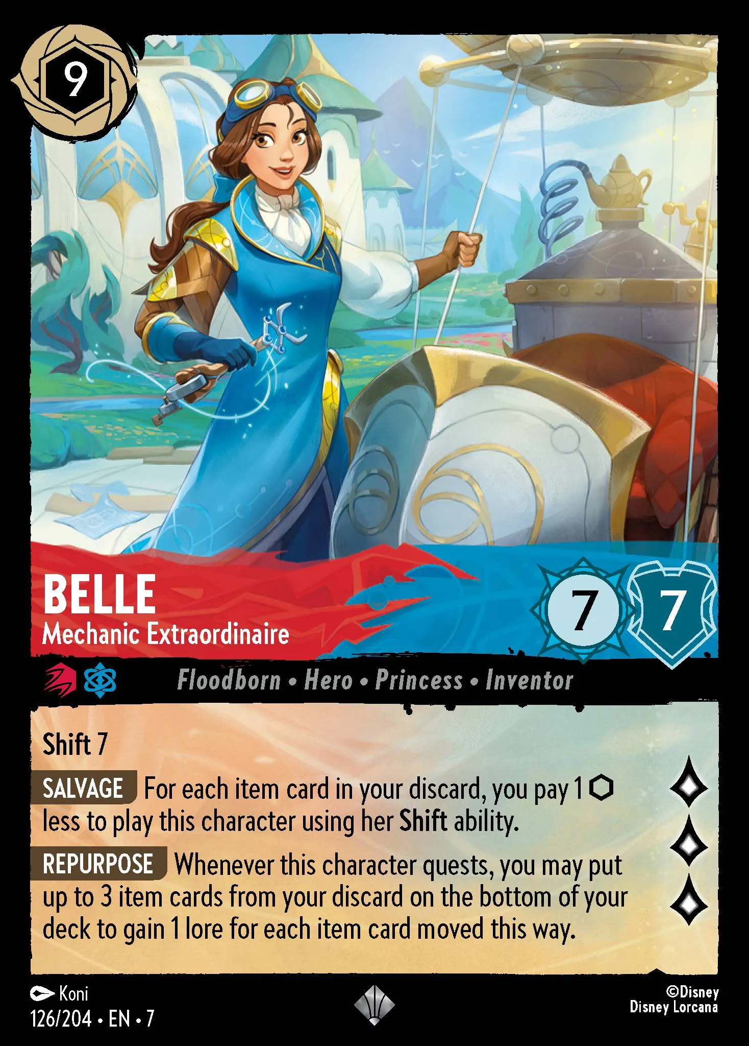 Belle - Mechanic Extraordinaire (007-126)