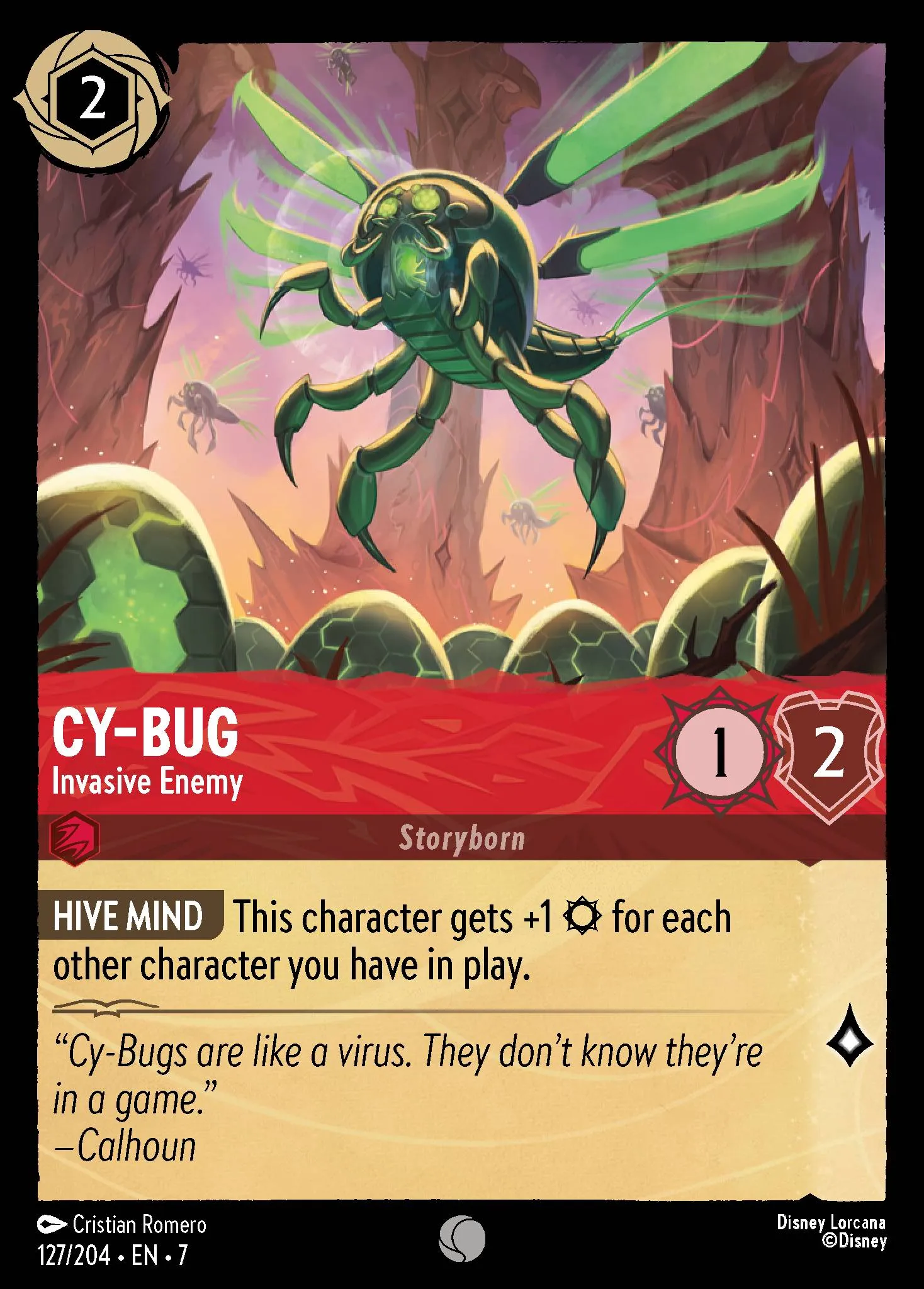 Cy-Bug - Invasive Enemy (007-127)