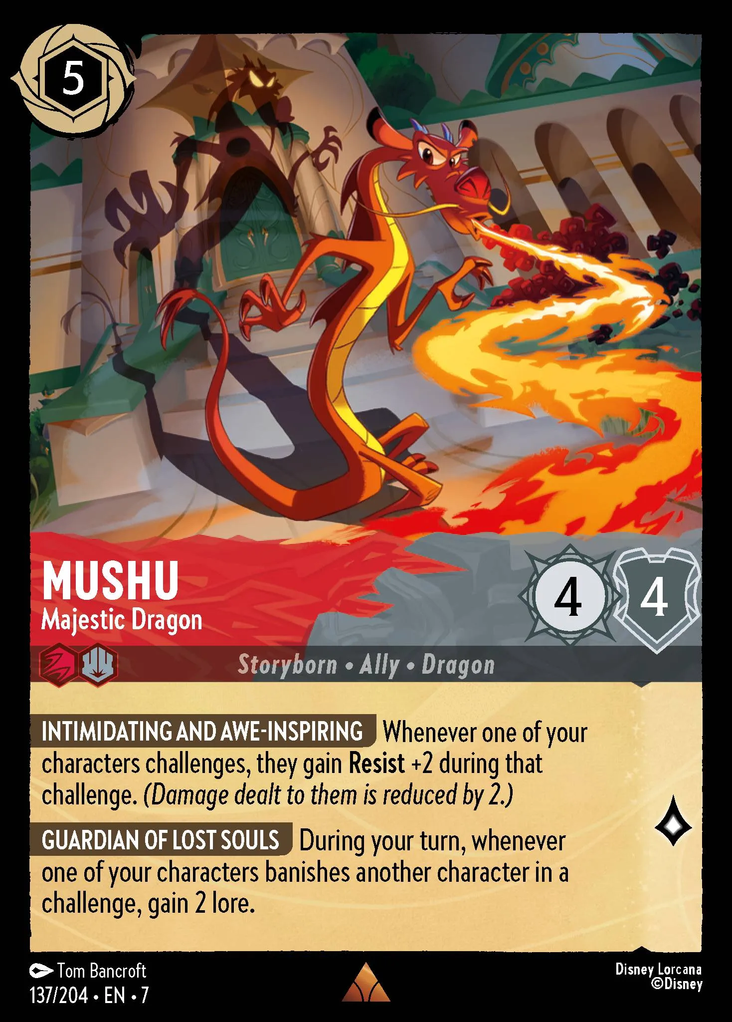 Mushu - Majestic Dragon (007-137)