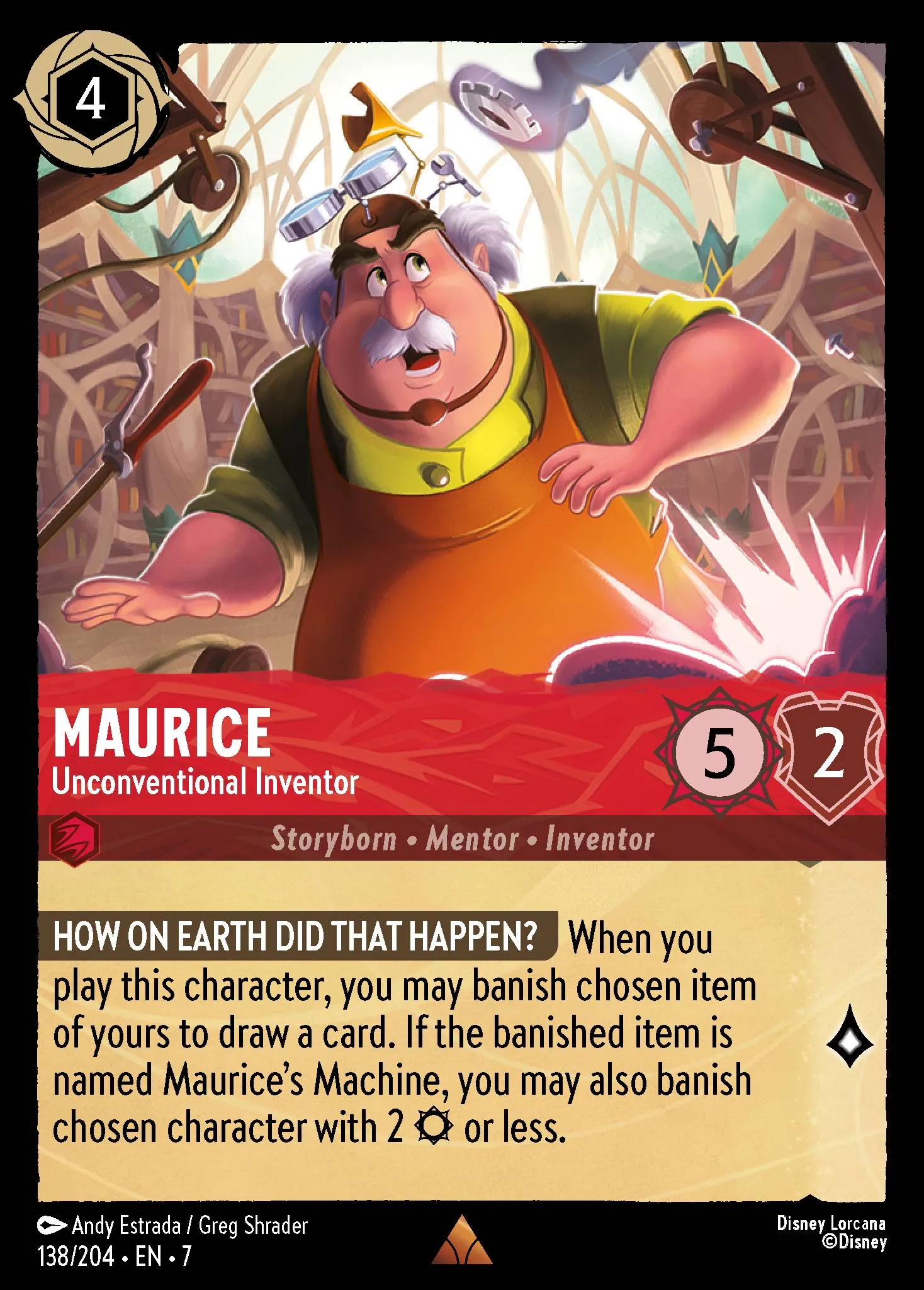 Maurice - Unconventional Inventor (007-138)