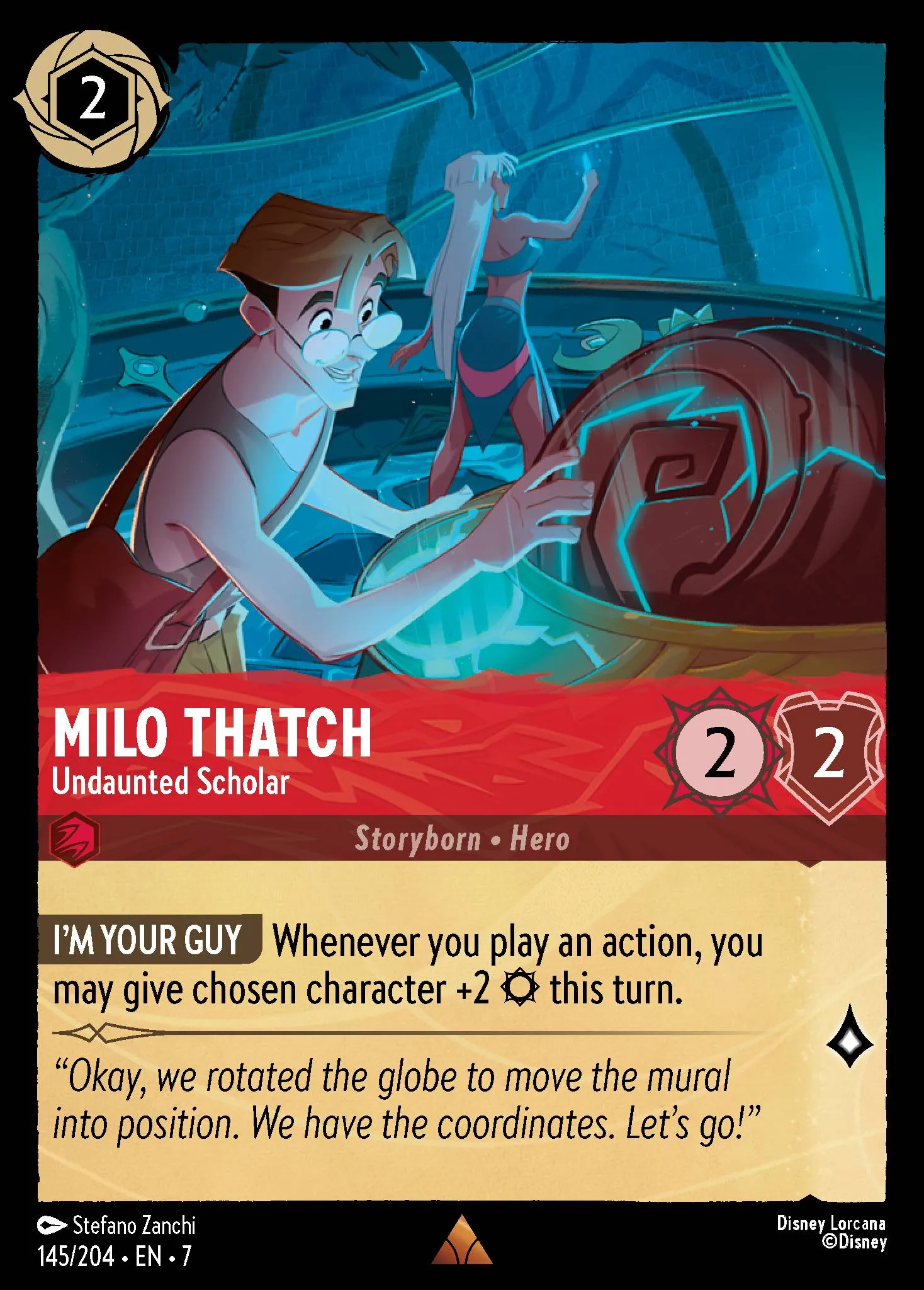 Milo Thatch - Undaunted Scholar (007-145)