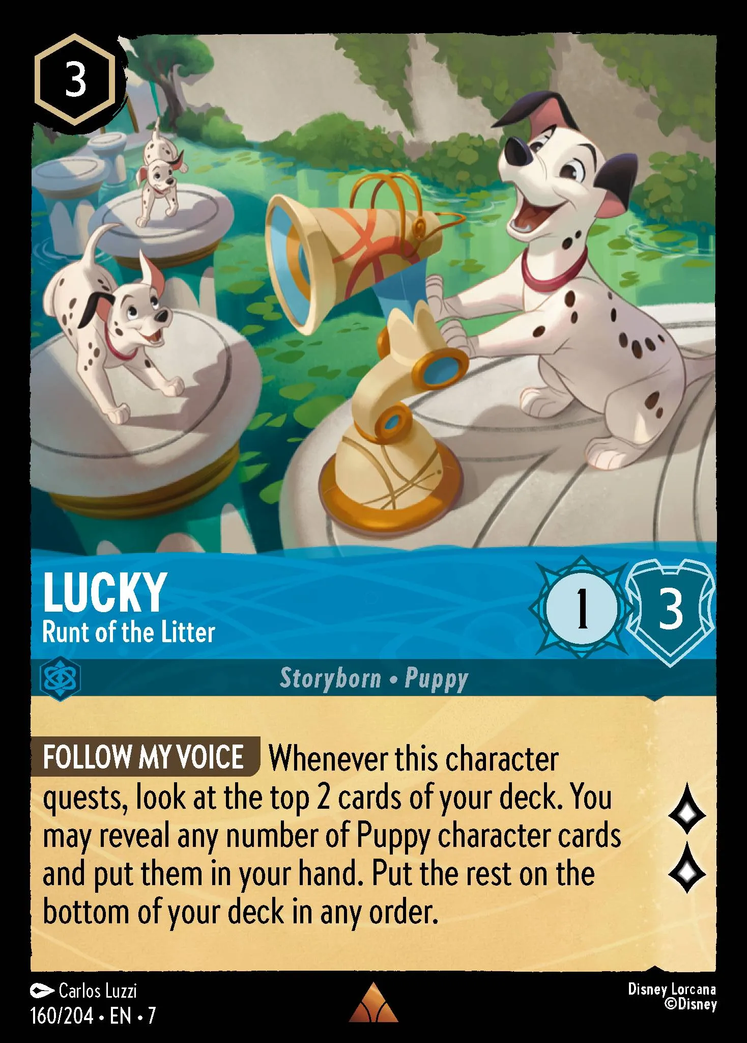 Lucky - Runt of the Litter (007-160)