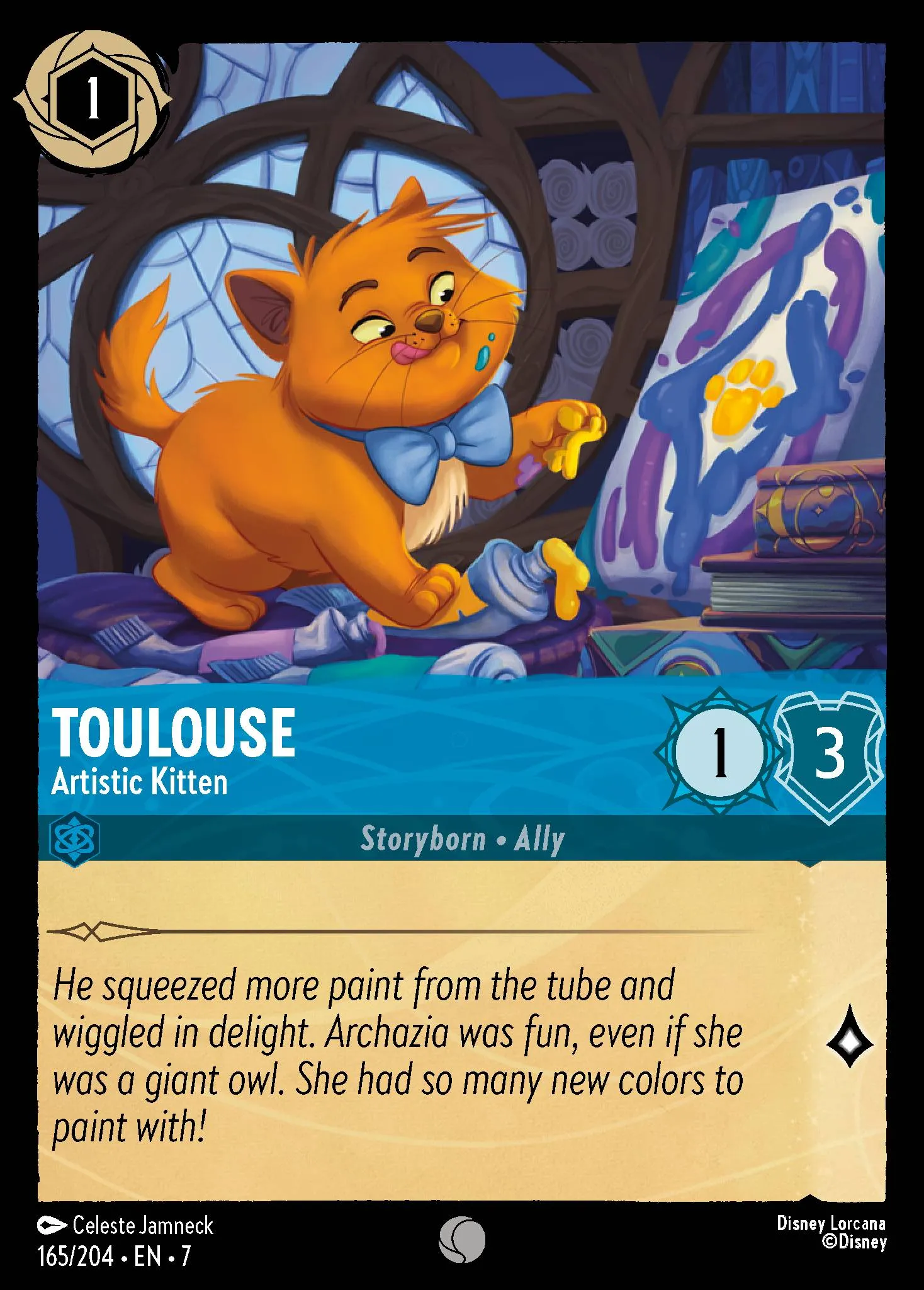 Toulouse - Artistic Kitten (007-165)