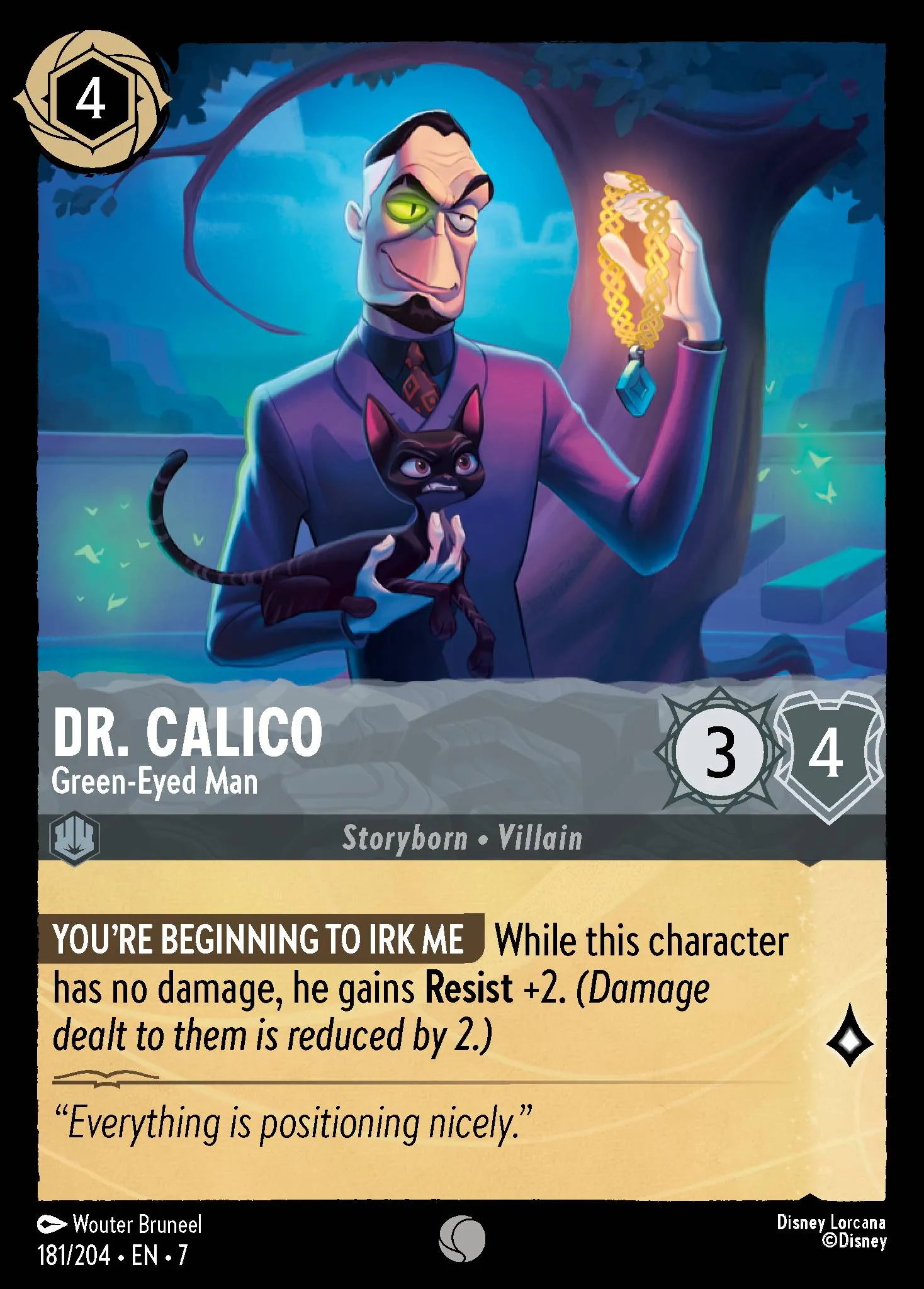 Dr. Calico - Green-Eyed Man (007-181)