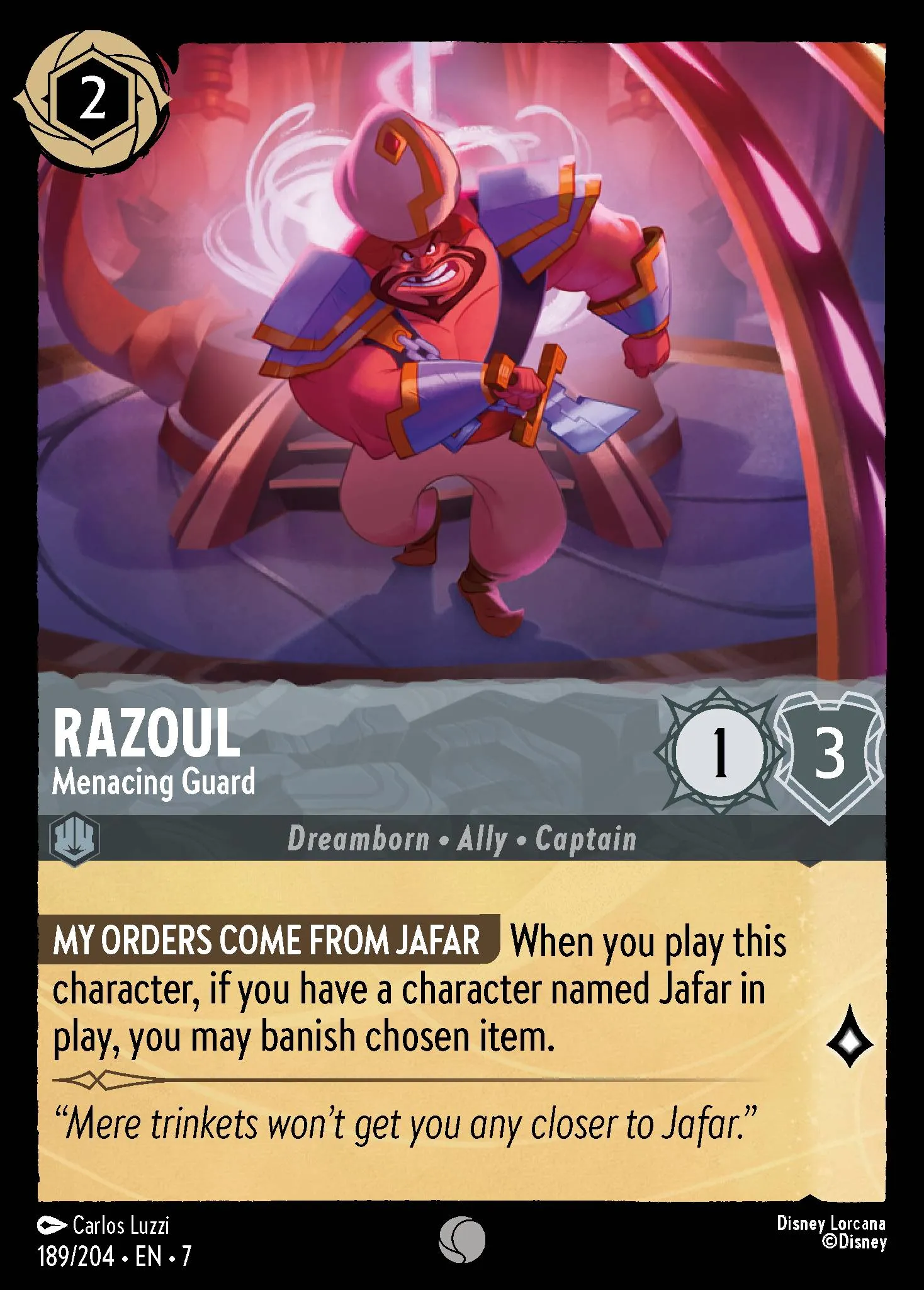 Razoul - Menacing Guard (007-189)