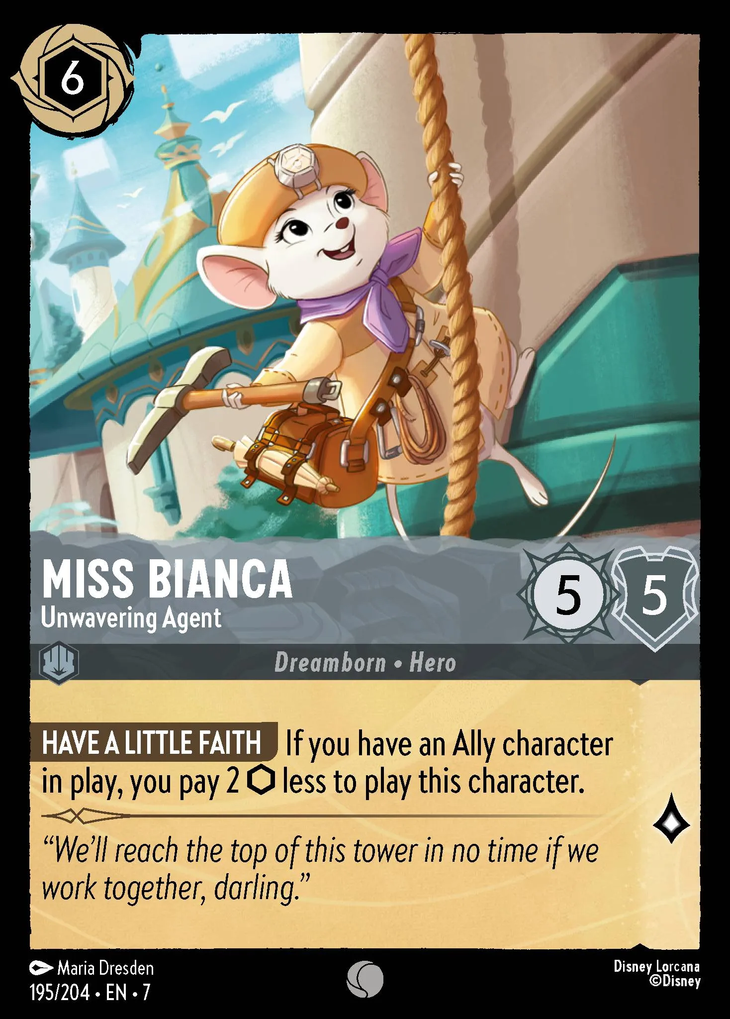 Miss Bianca - Unwavering Agent (007-195)