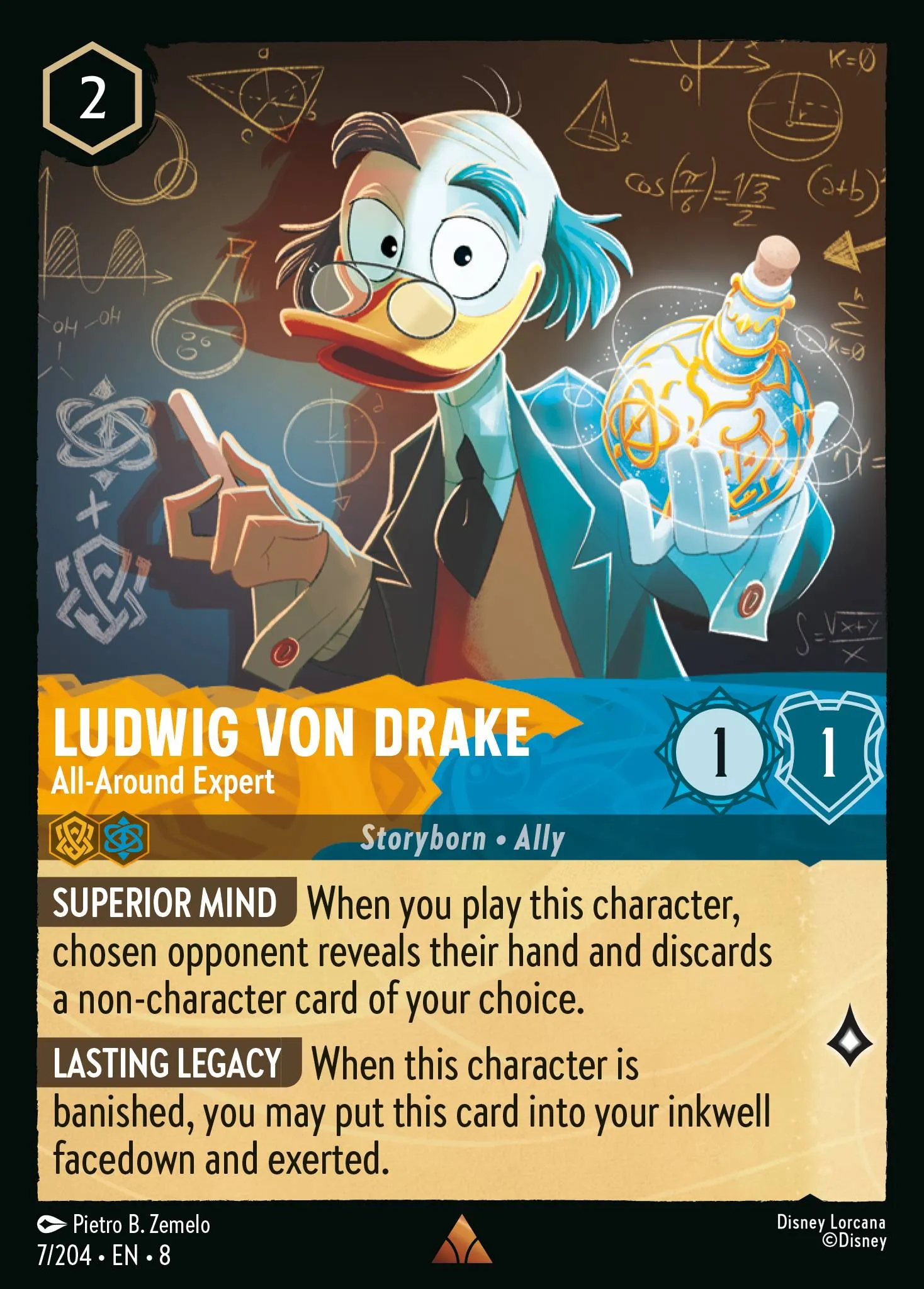 Ludwig Von Drake - All-Around Expert (008-007)